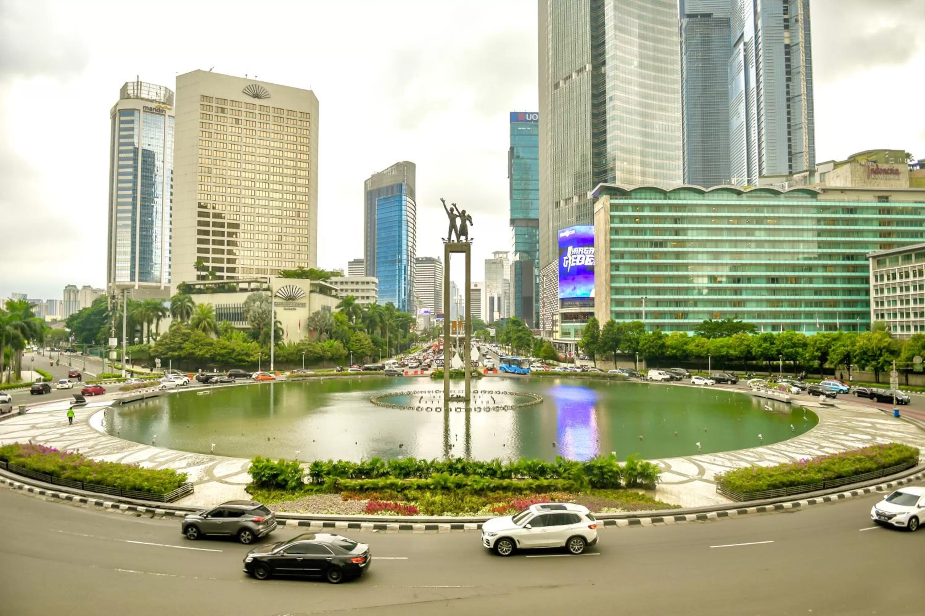 Nearby landmark in Ashley Wahid Hasyim Jakarta