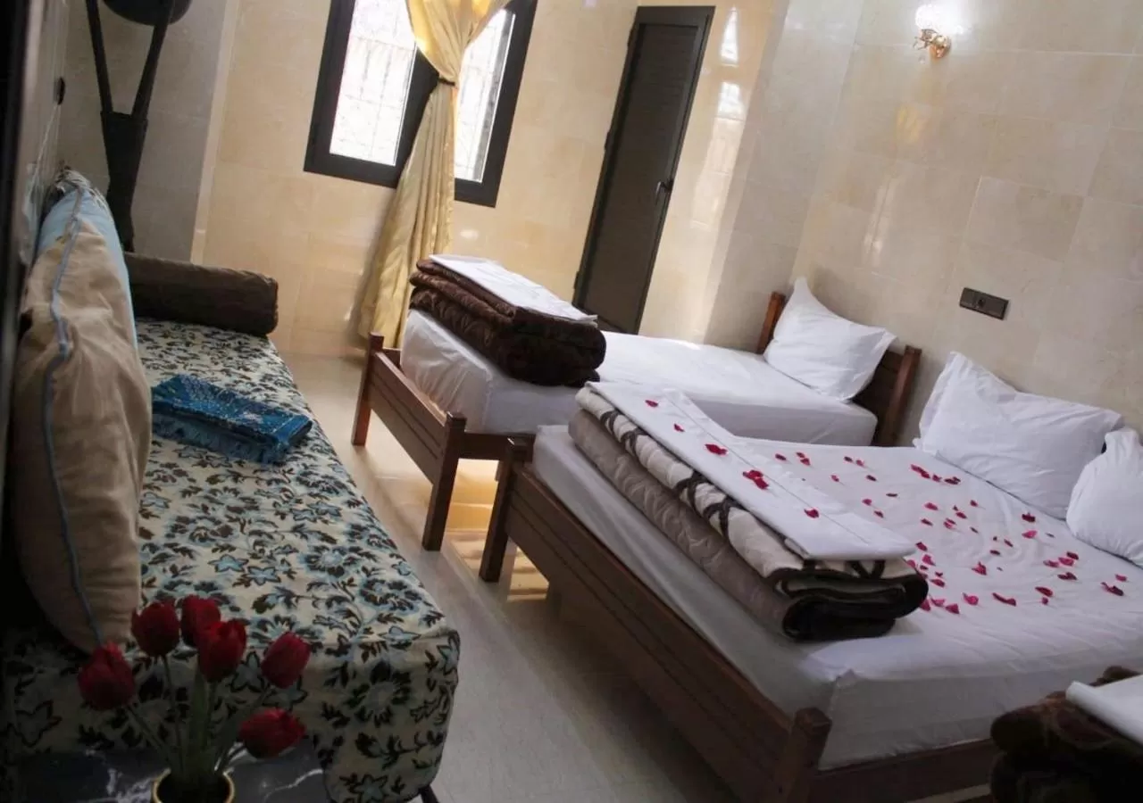 Bed in Résidence Miramare Marrakech