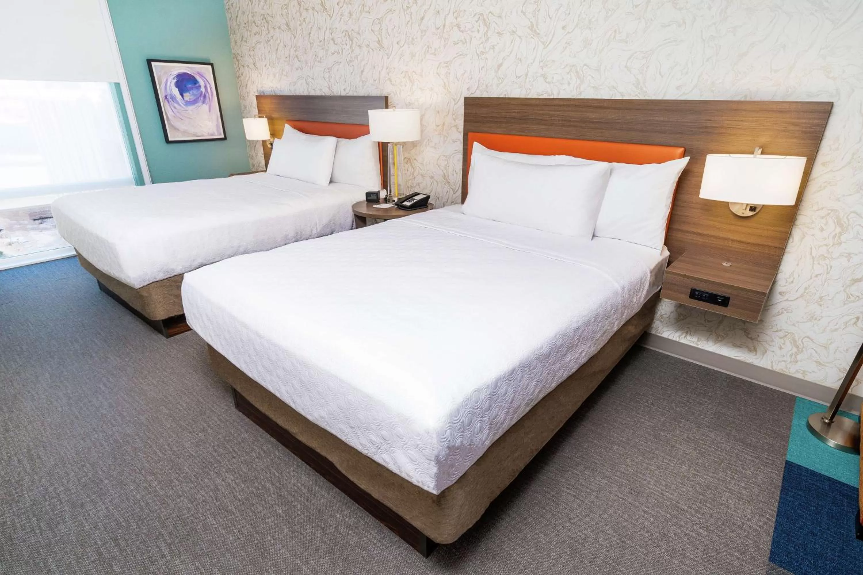 Queen Suite with Two Queen Beds - Hearing Accessible/Non-Smoking in Home2 Suites by Hilton Las Vegas Stadium District