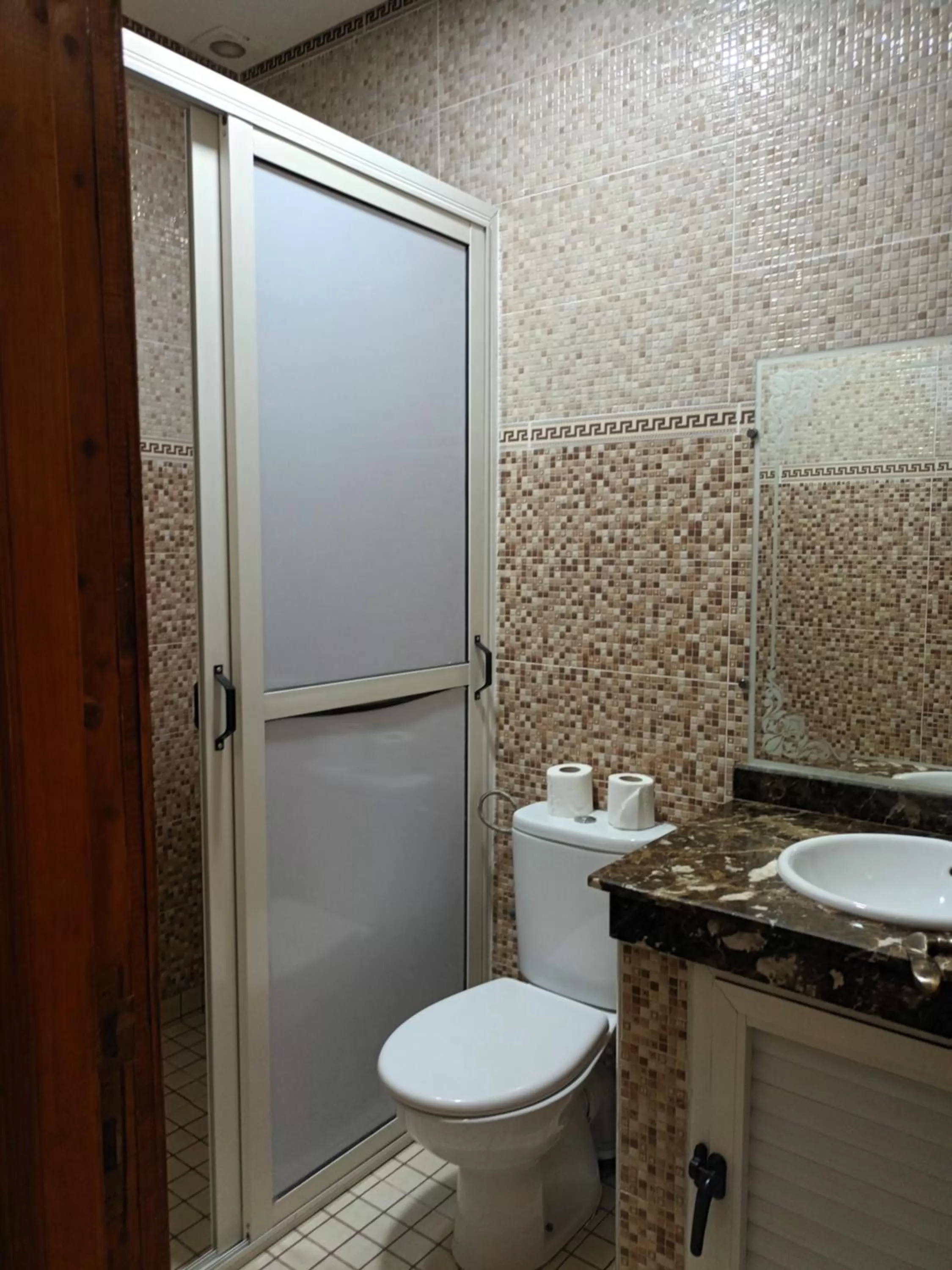 Shower in Riad Dar Attika