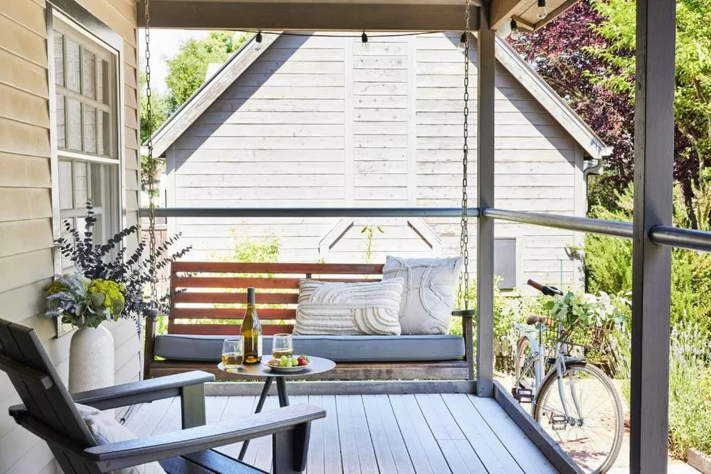 Property building in Lavender, A Four Sisters Inn