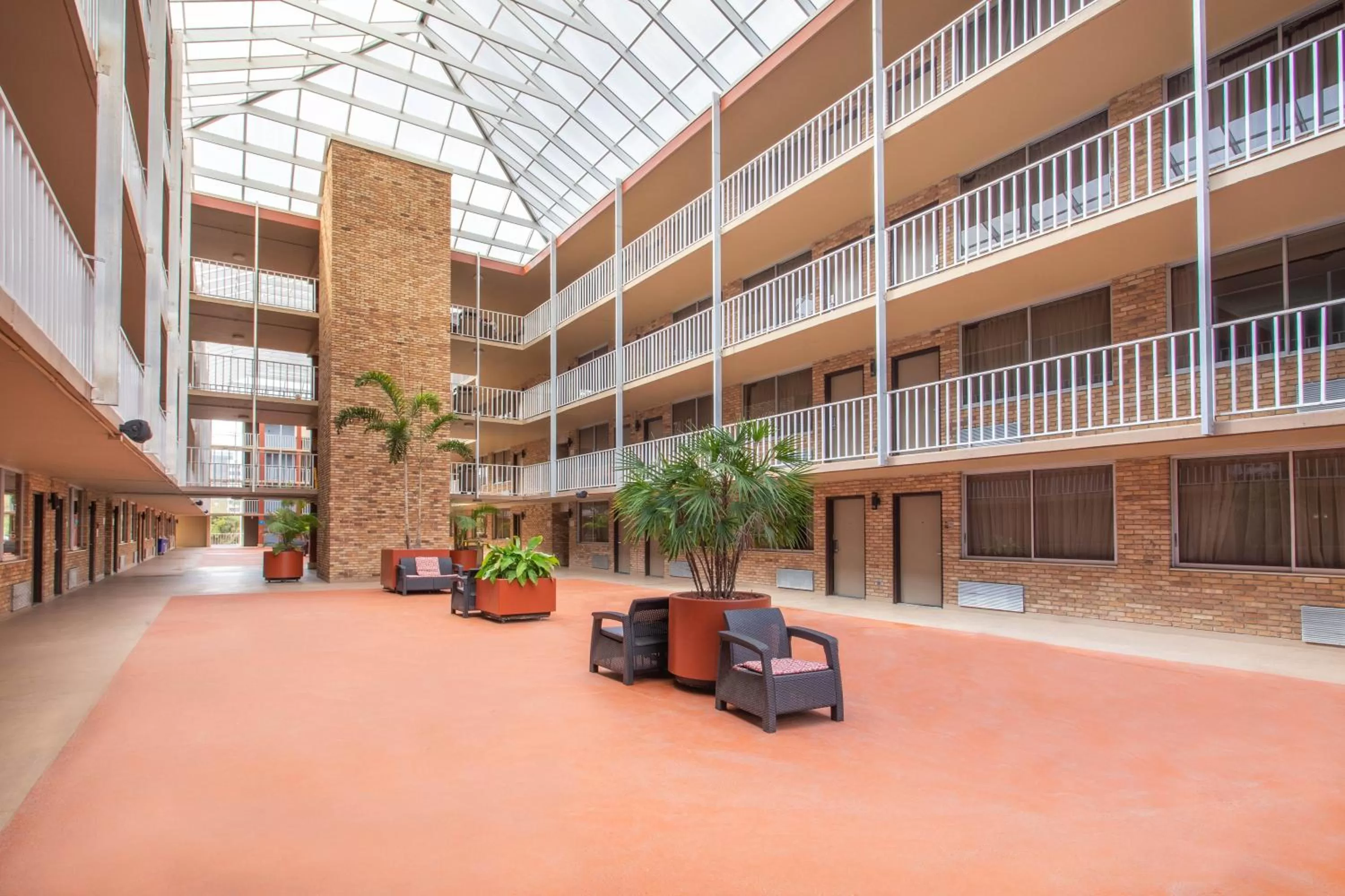 Patio in Ramada by Wyndham Tampa Westshore Airport South