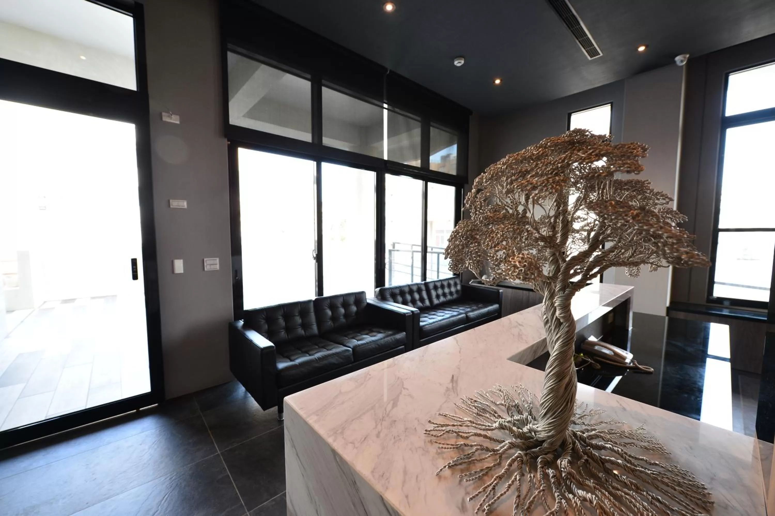 Lobby or reception in Sky Square Business Travel