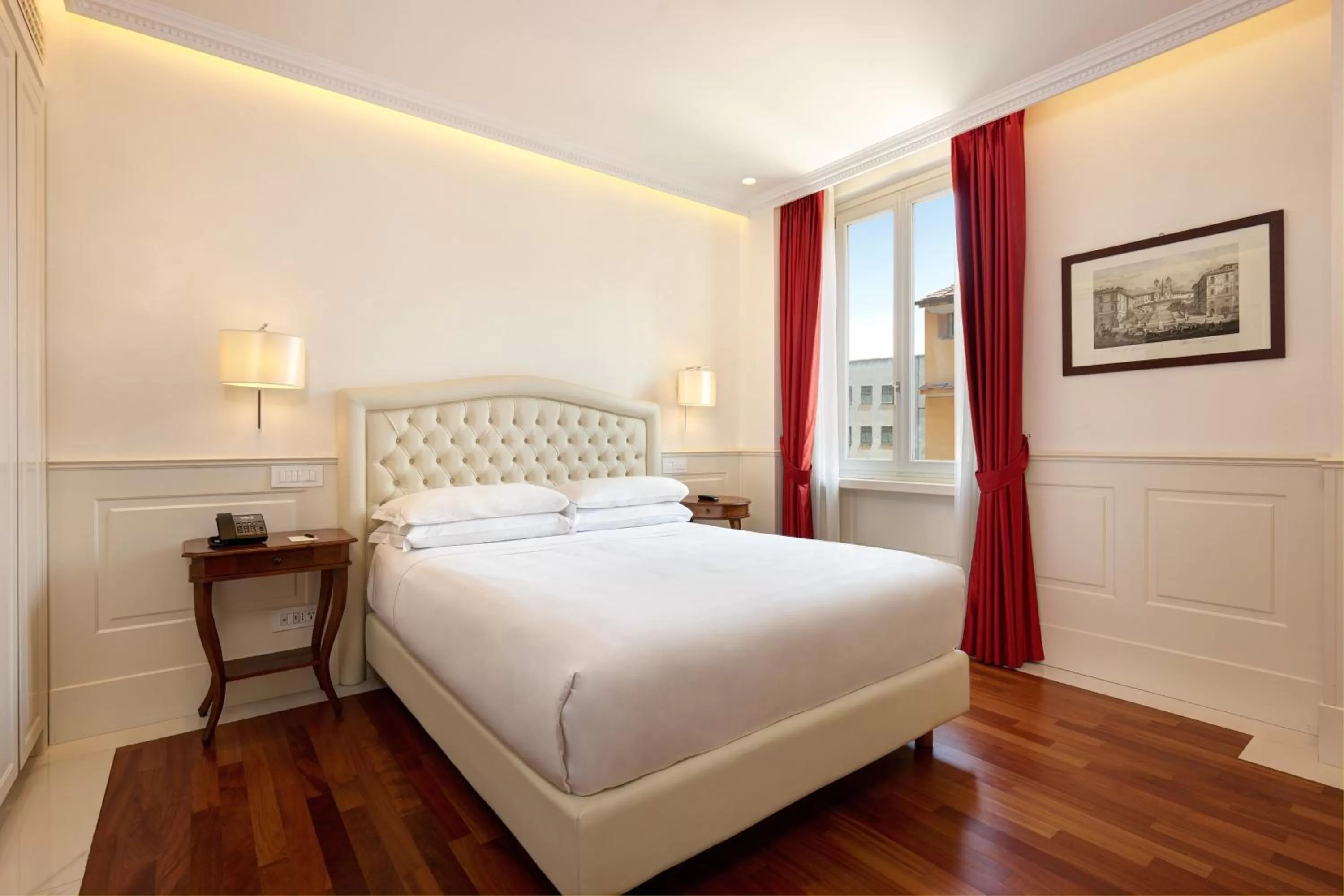 Bed in Hotel Degli Artisti