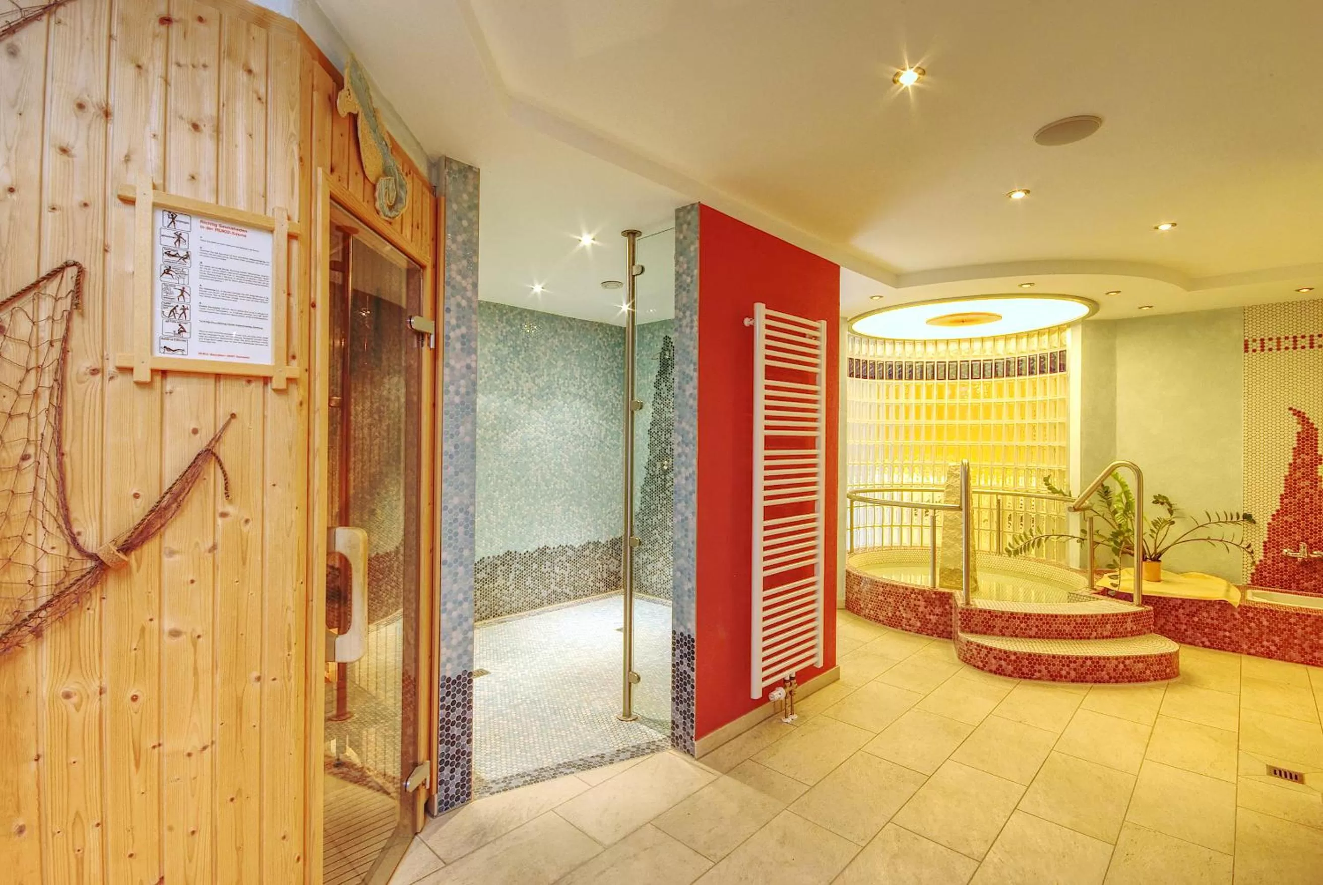 Spa and wellness centre/facilities in Hotel Jakob