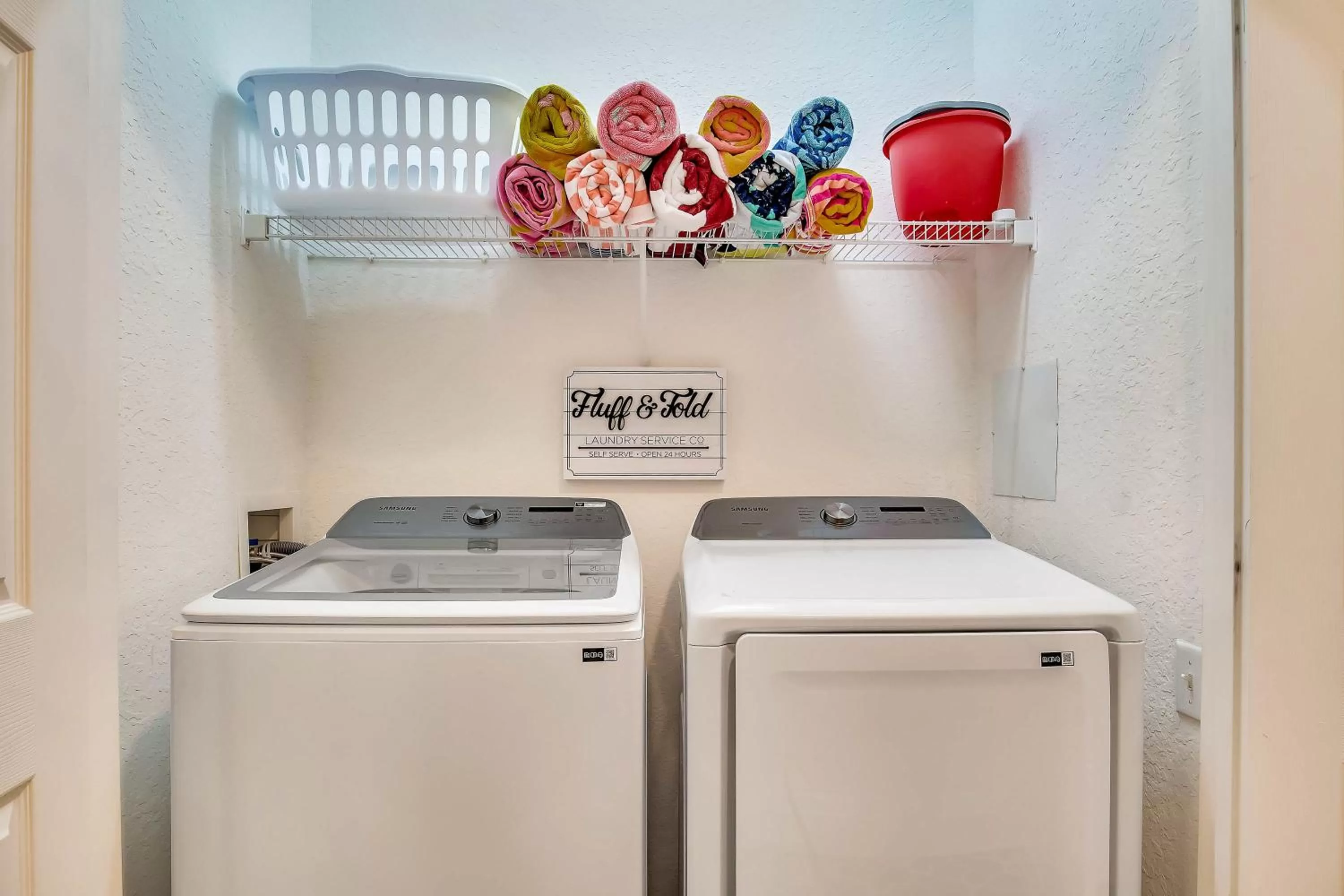 laundry in Magical Adventure Condo w Waterpark near Disney No Resort Fees