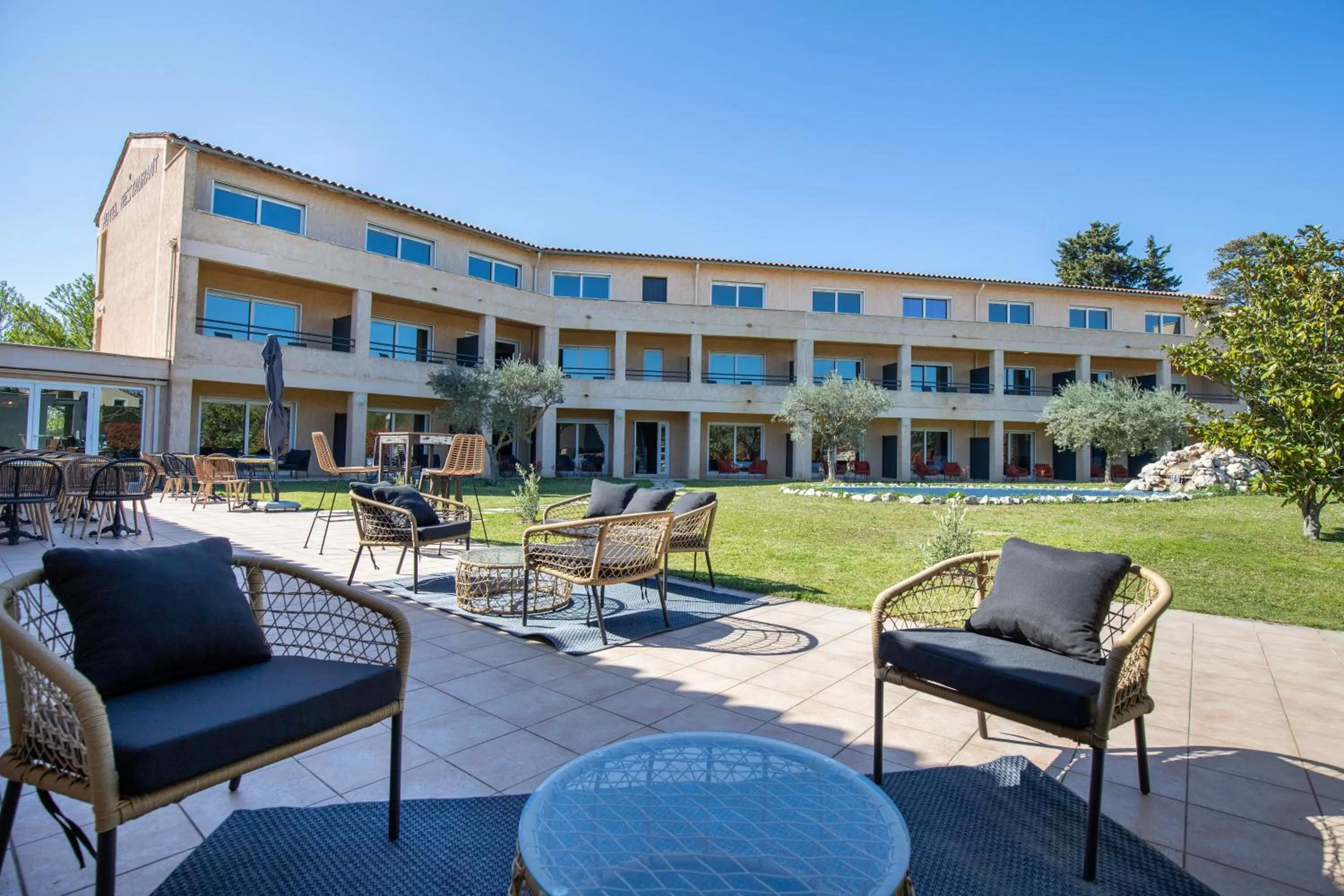 Property building in Hôtel La Perna