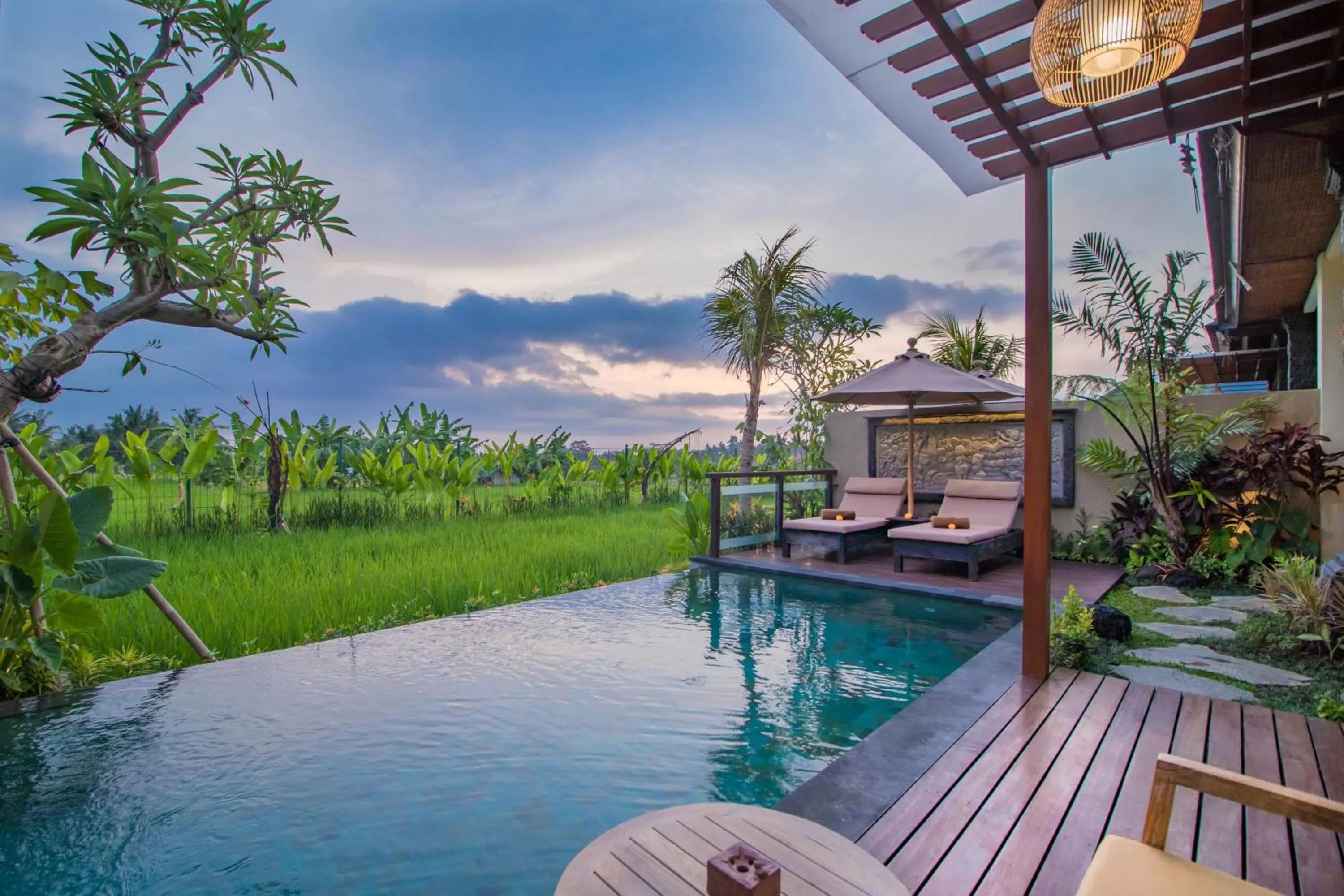 Swimming pool in Bliss Ubud Spa Resort