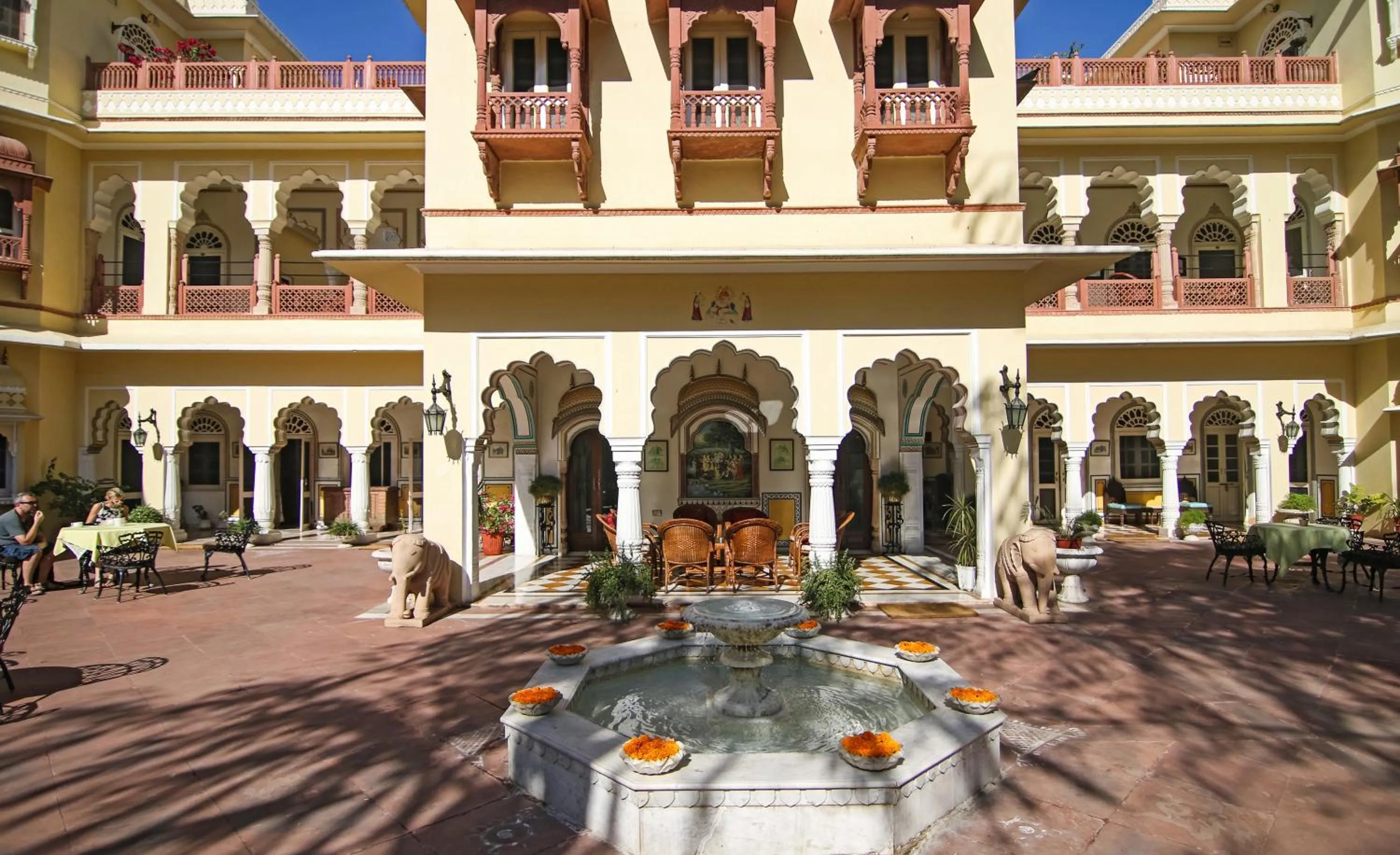 Property building in Alsisar Haveli - Heritage Hotel