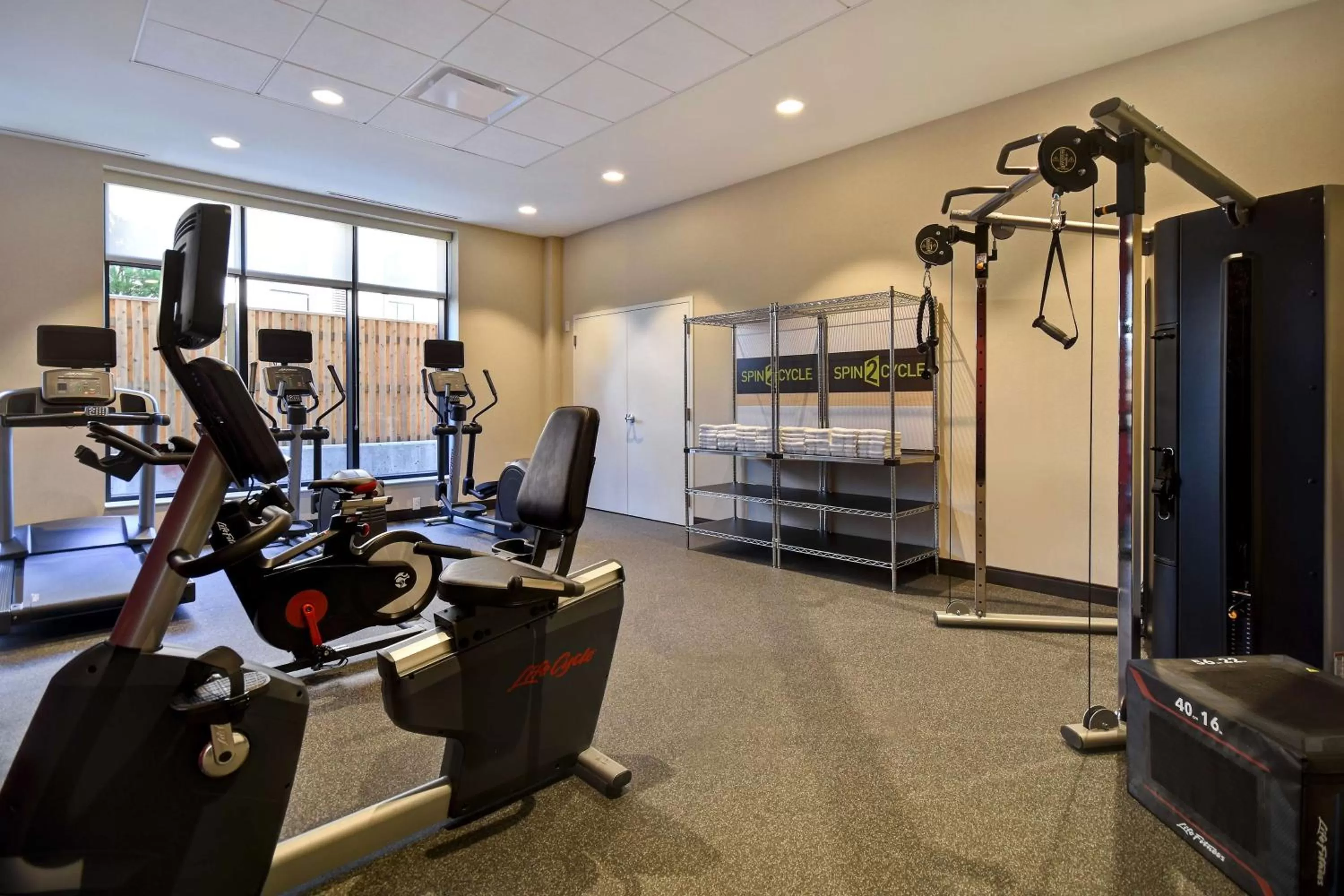 Fitness centre/facilities in Home2 Suites By Hilton Boston South Bay