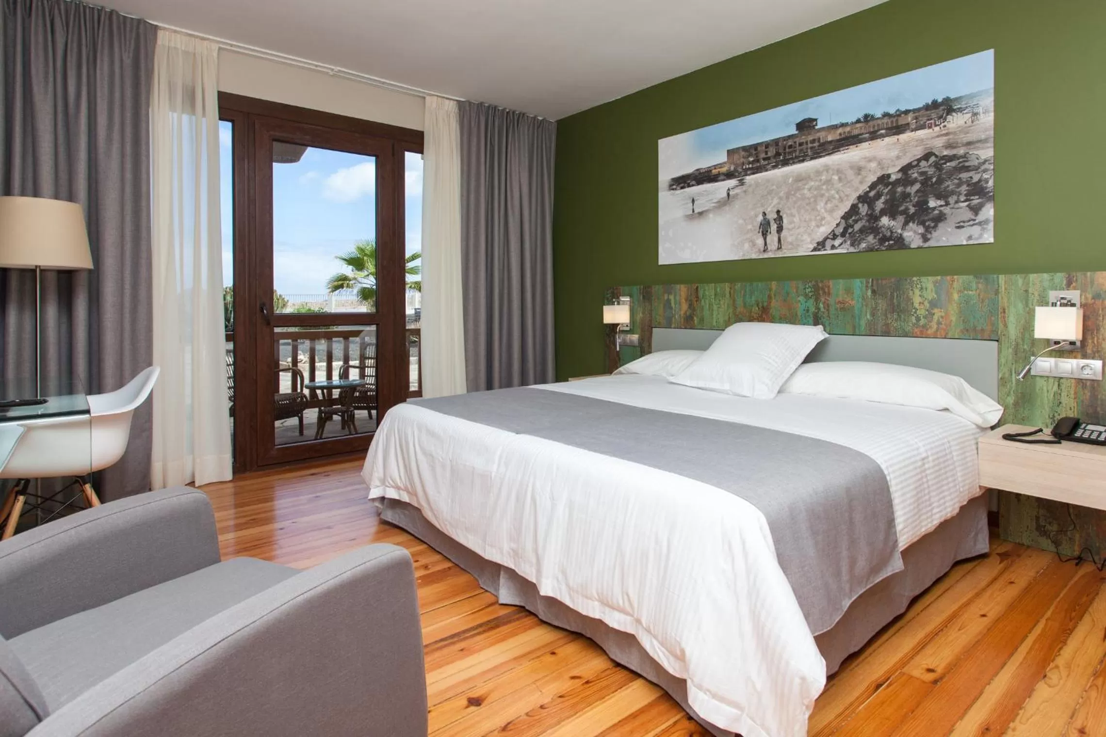 Bed in Hotel El Mirador de Fuerteventura