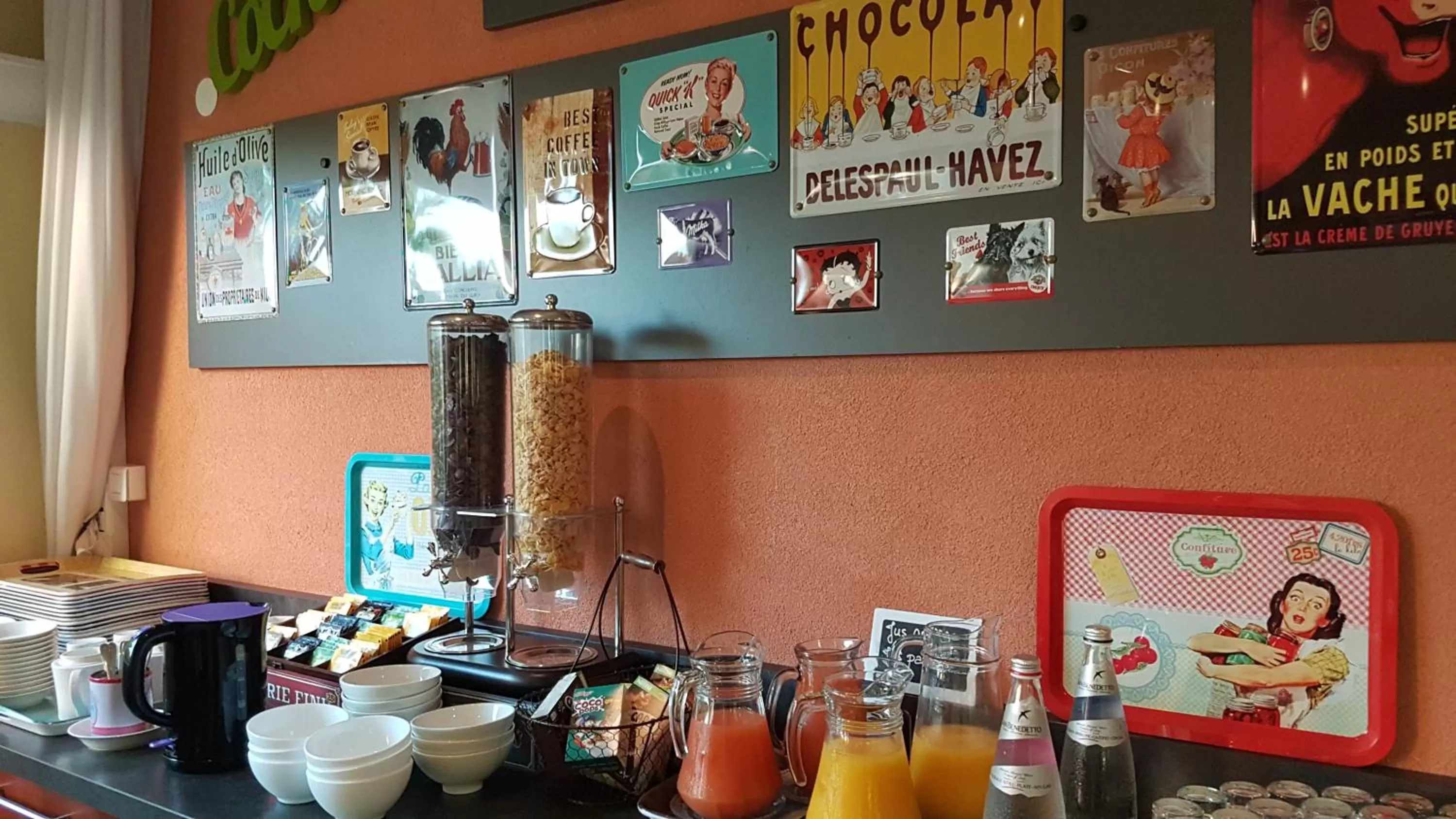 Food and drinks in Le Mas du Lingousto