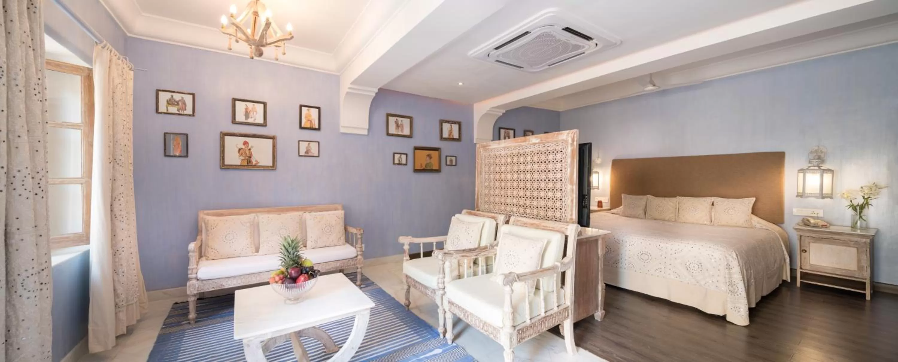 Bedroom, Bed in Ajit Bhawan - A Palace Resort