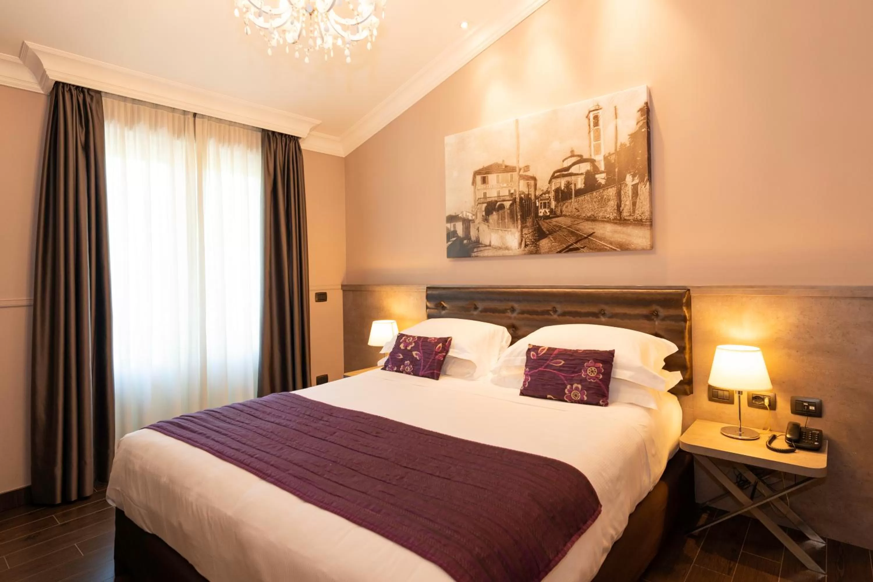 Bedroom, Bed in Hotel Il Corazziere