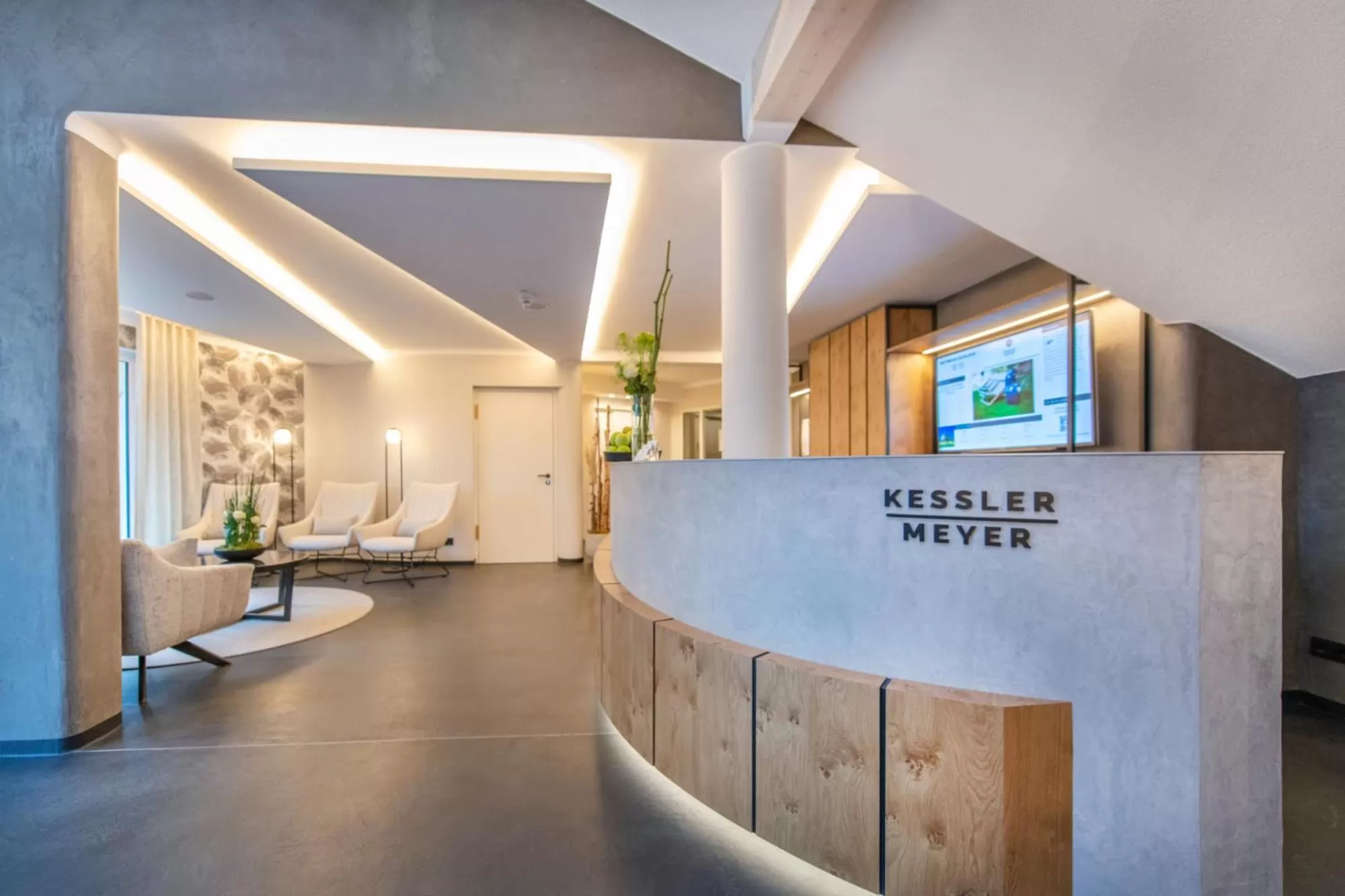 Lobby or reception in Moselromantik Hotel Kessler Meyer