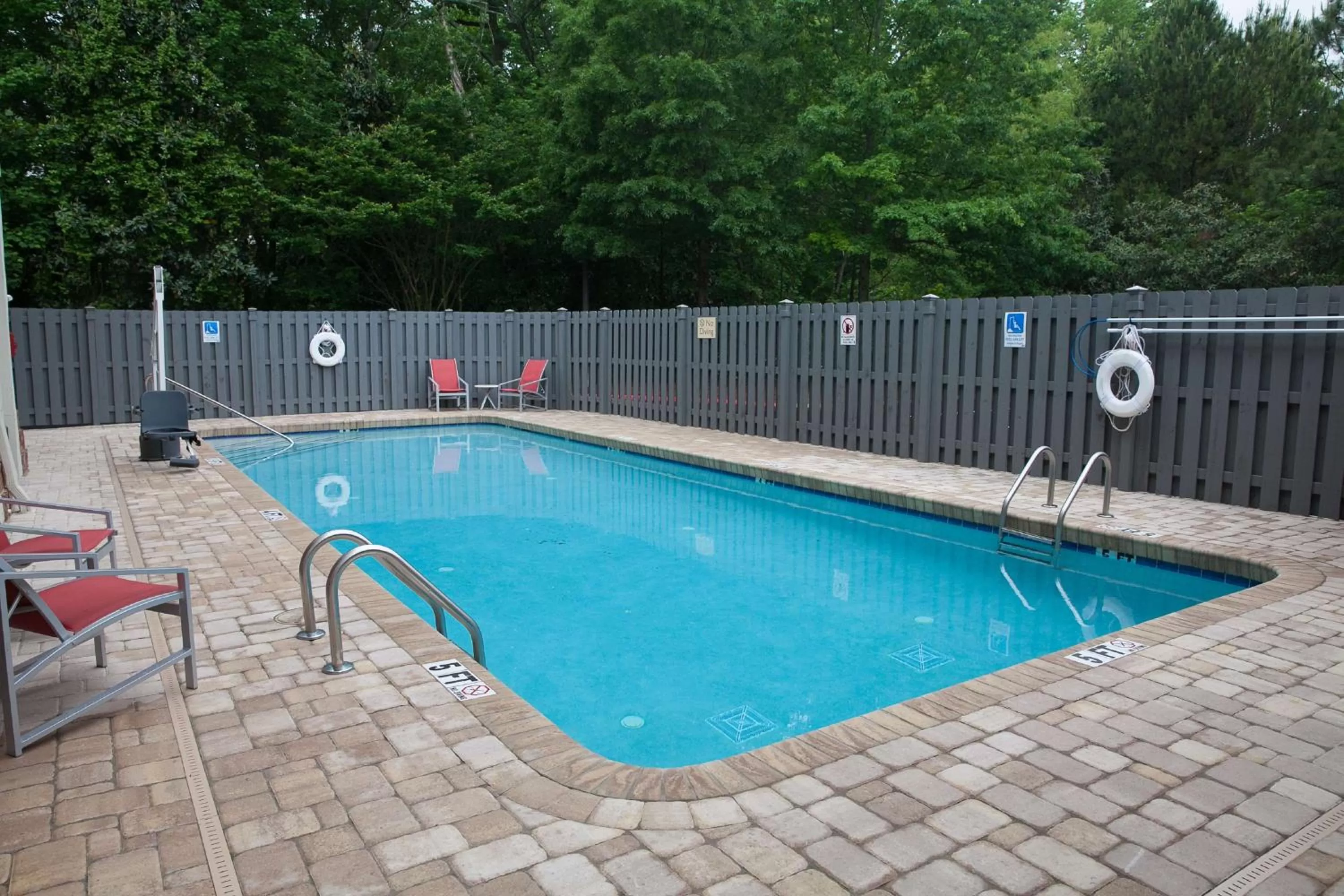 Pool view in DoubleTree by Hilton Atlanta Alpharetta-Windward