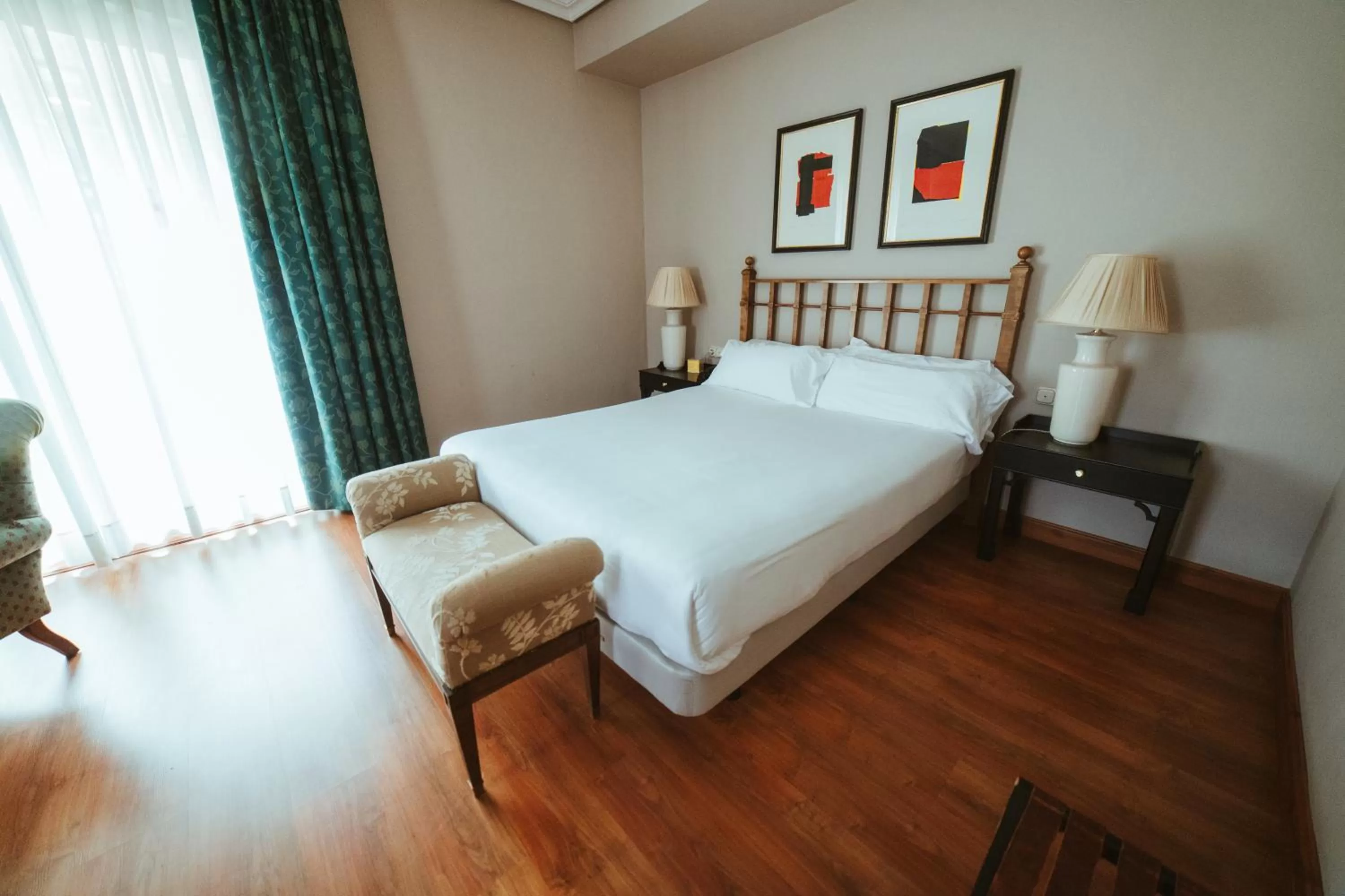 Bed in Barceló León Conde Luna