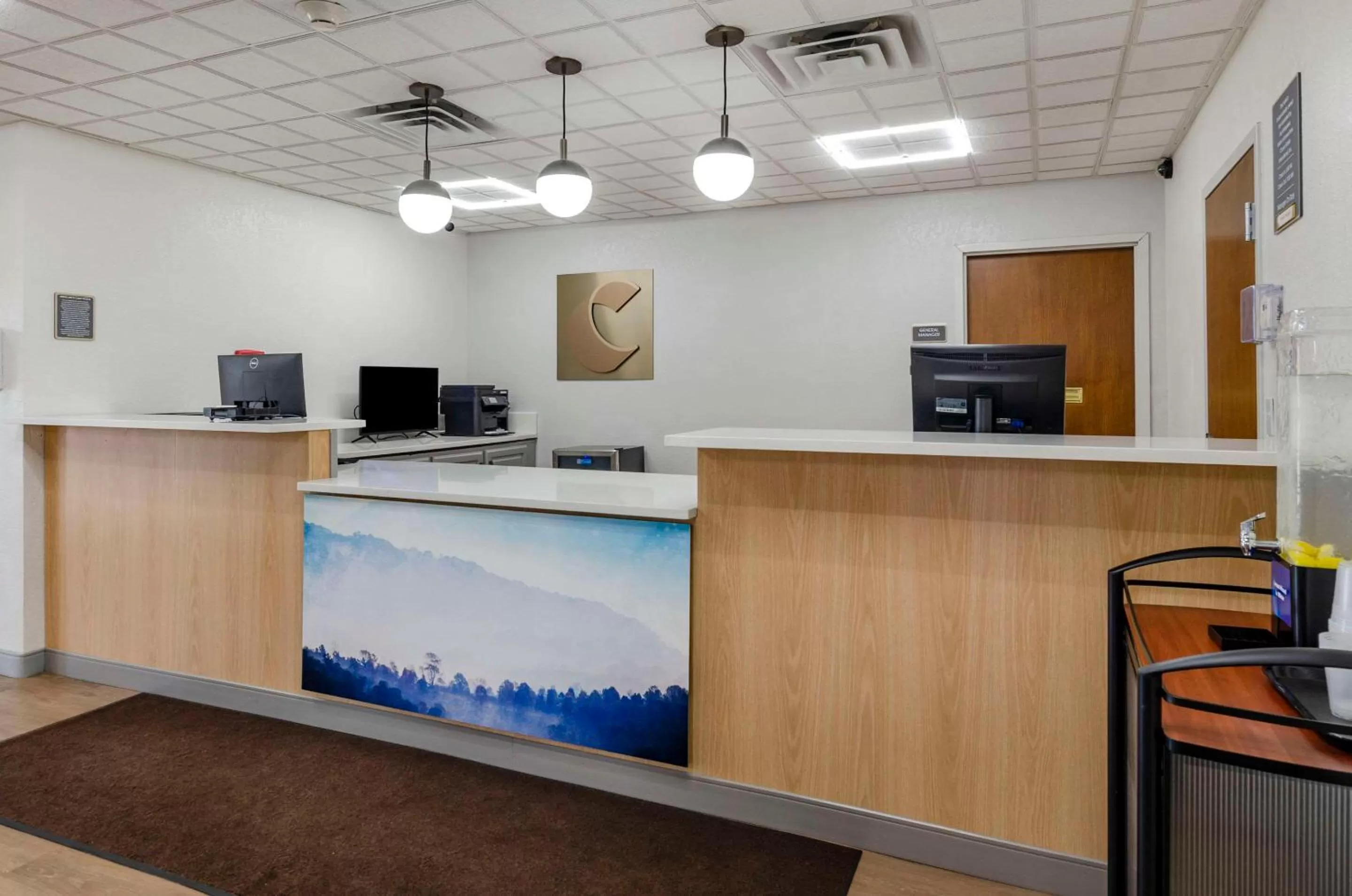 Lobby or reception in Comfort Inn Beckley