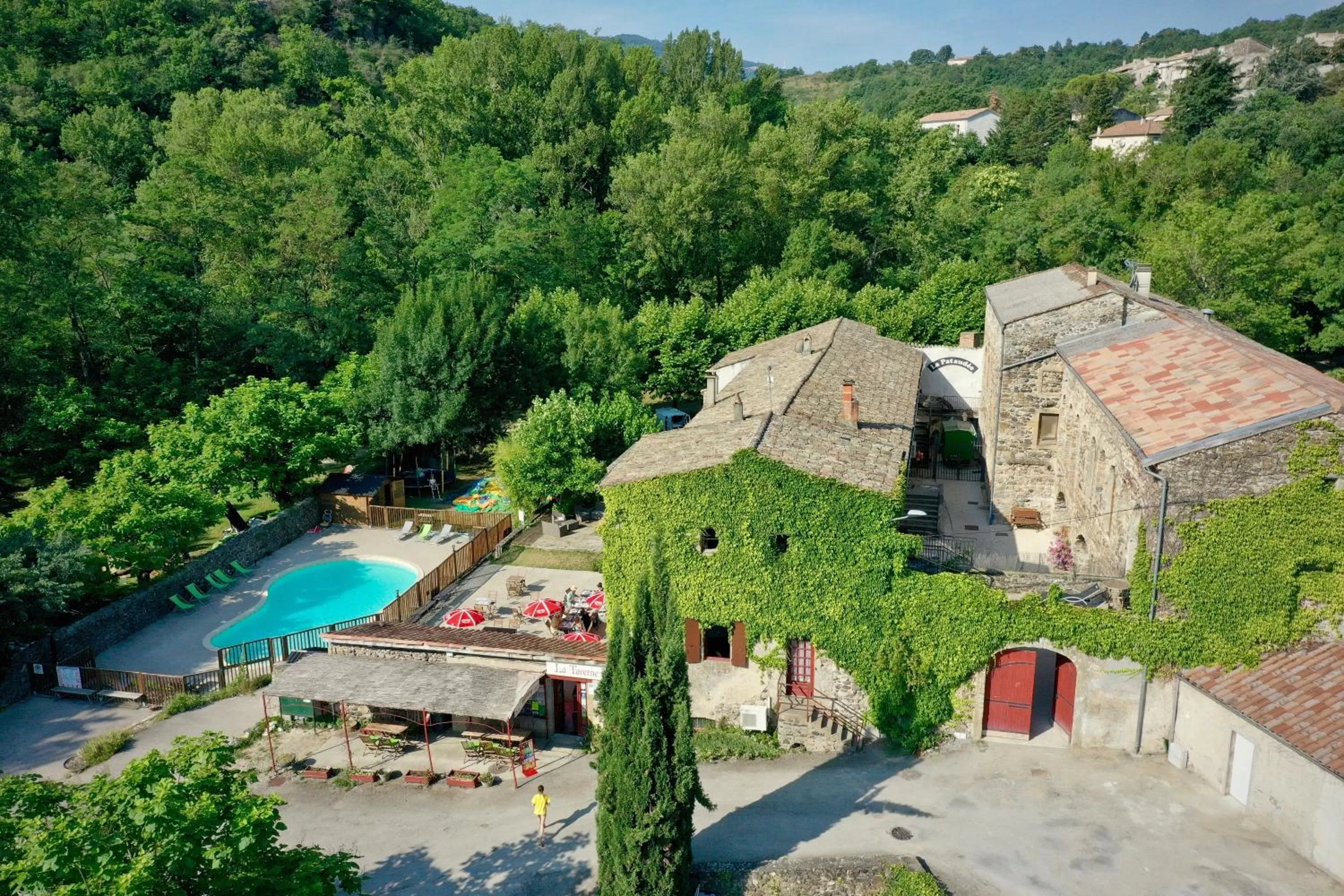 Bird's eye view, Bird's-eye View in Le Moulin D'onclaire Camping et chambres d'hôtes
