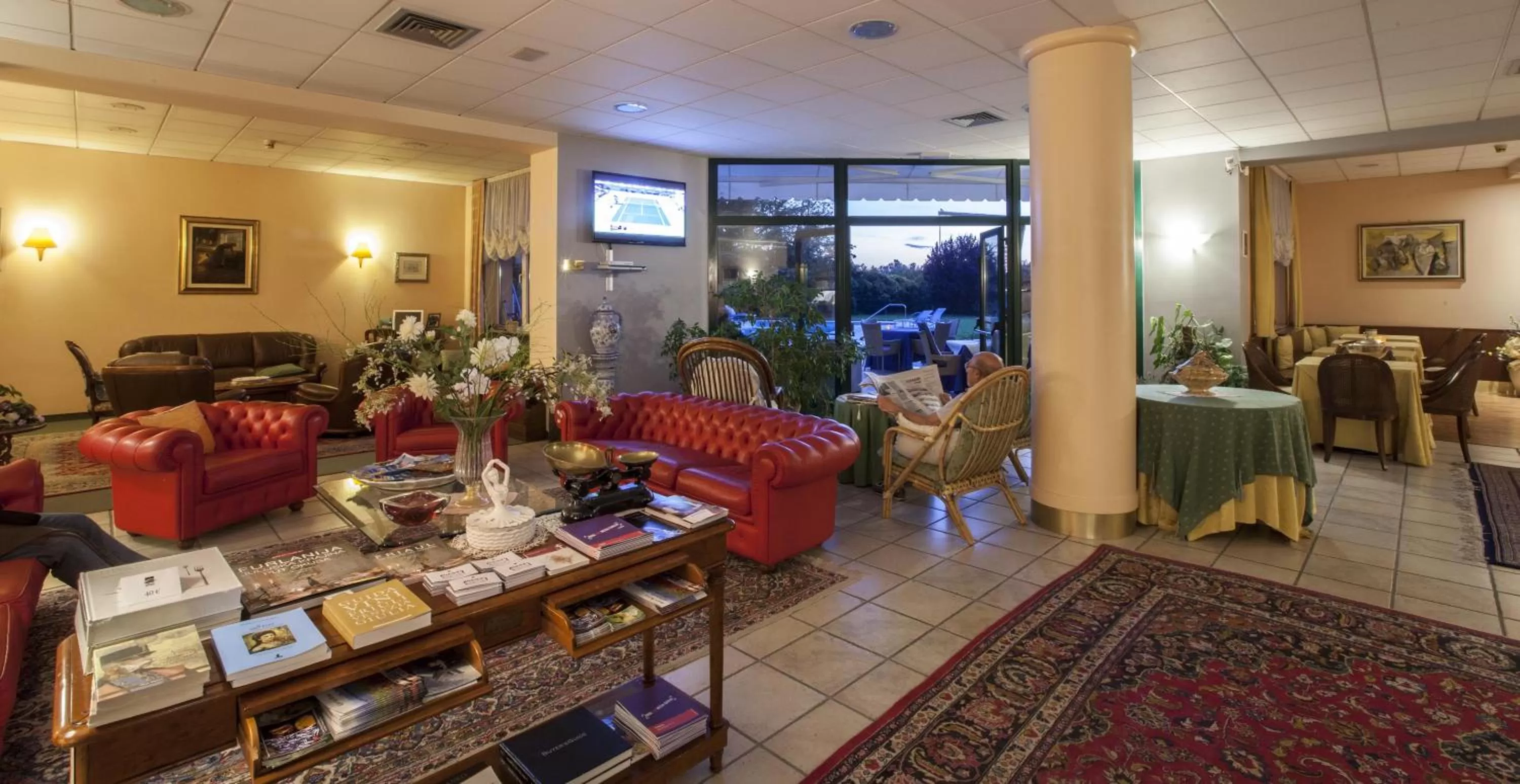 Lobby or reception in Hotel Al Ponte