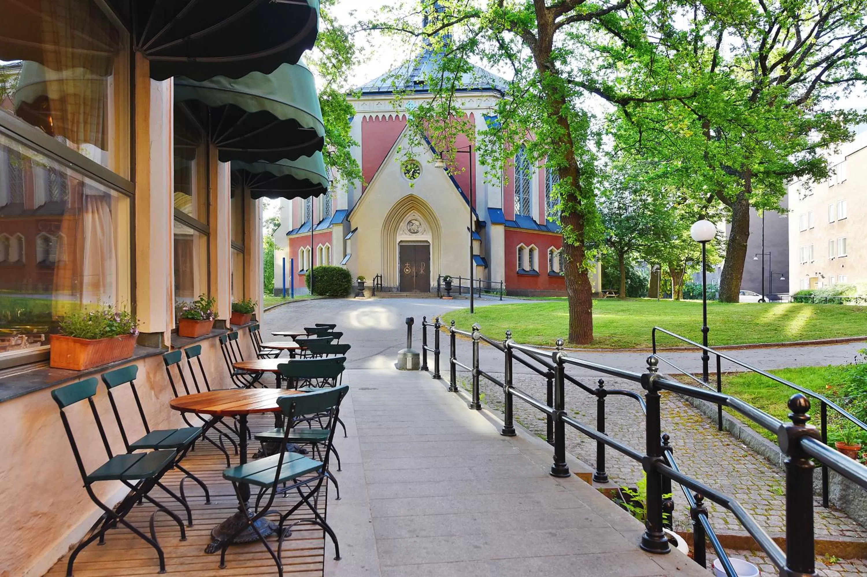 Balcony/Terrace in Ersta Hotell & Konferens
