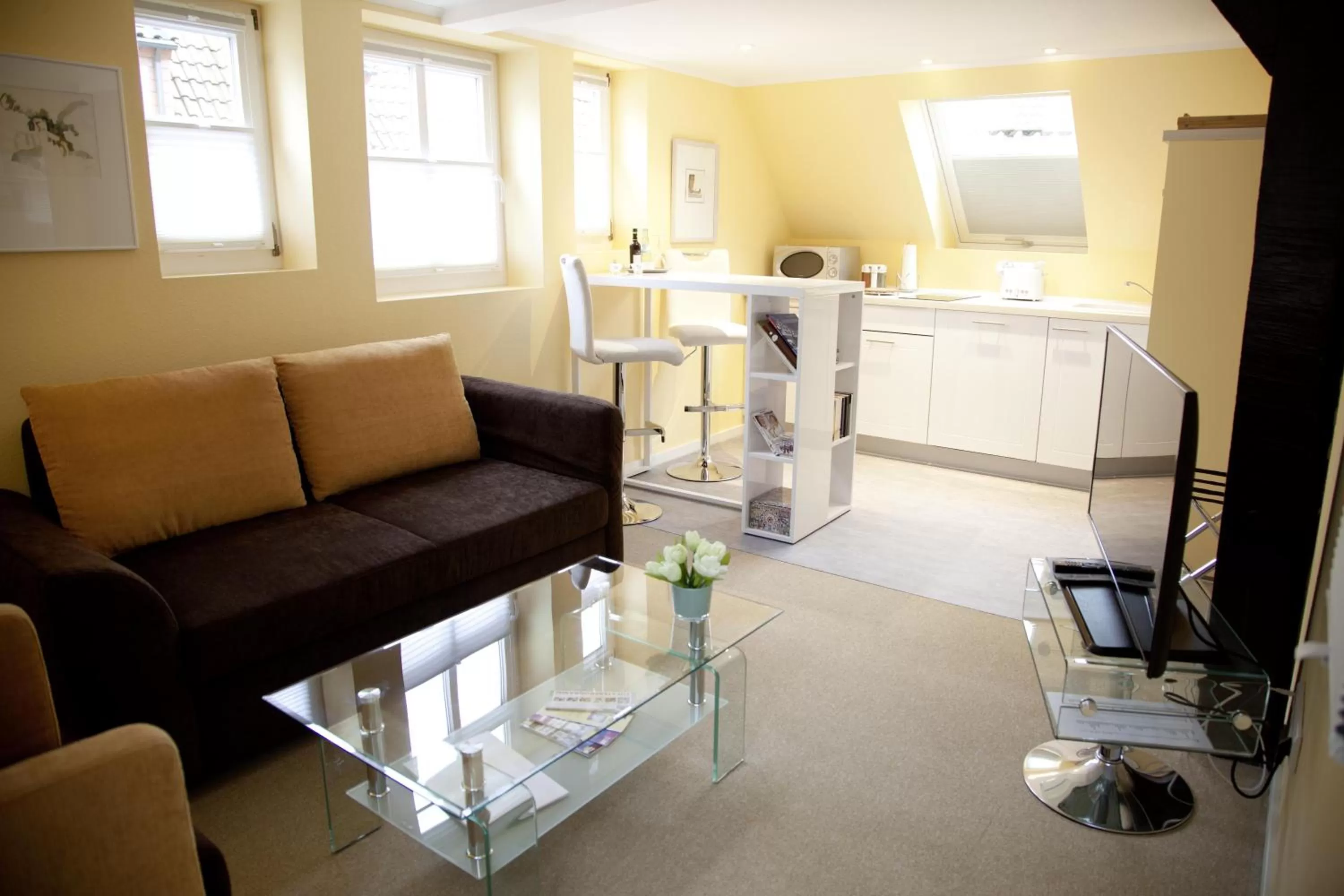 Kitchen or kitchenette in Arthotel ANA Fleur