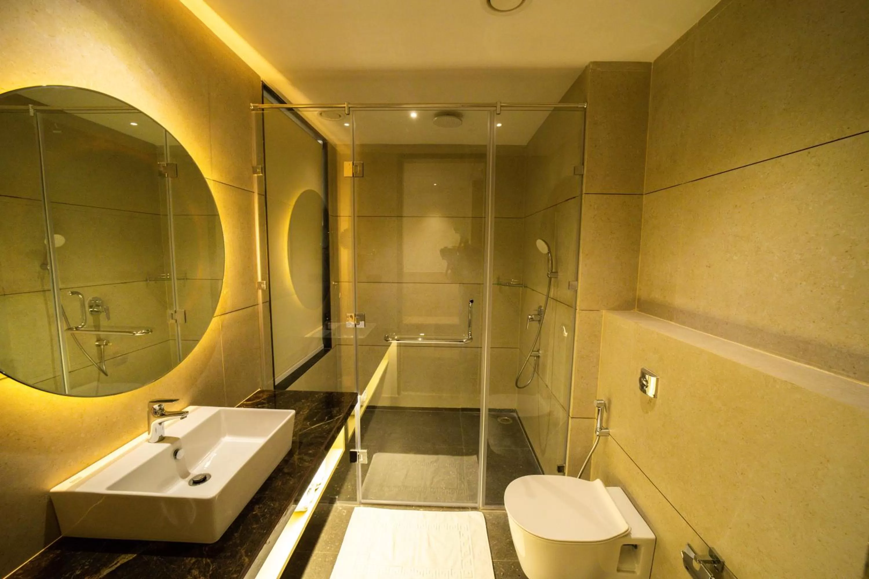 Bathroom in The Monarch at Chakan MIDC, Pune