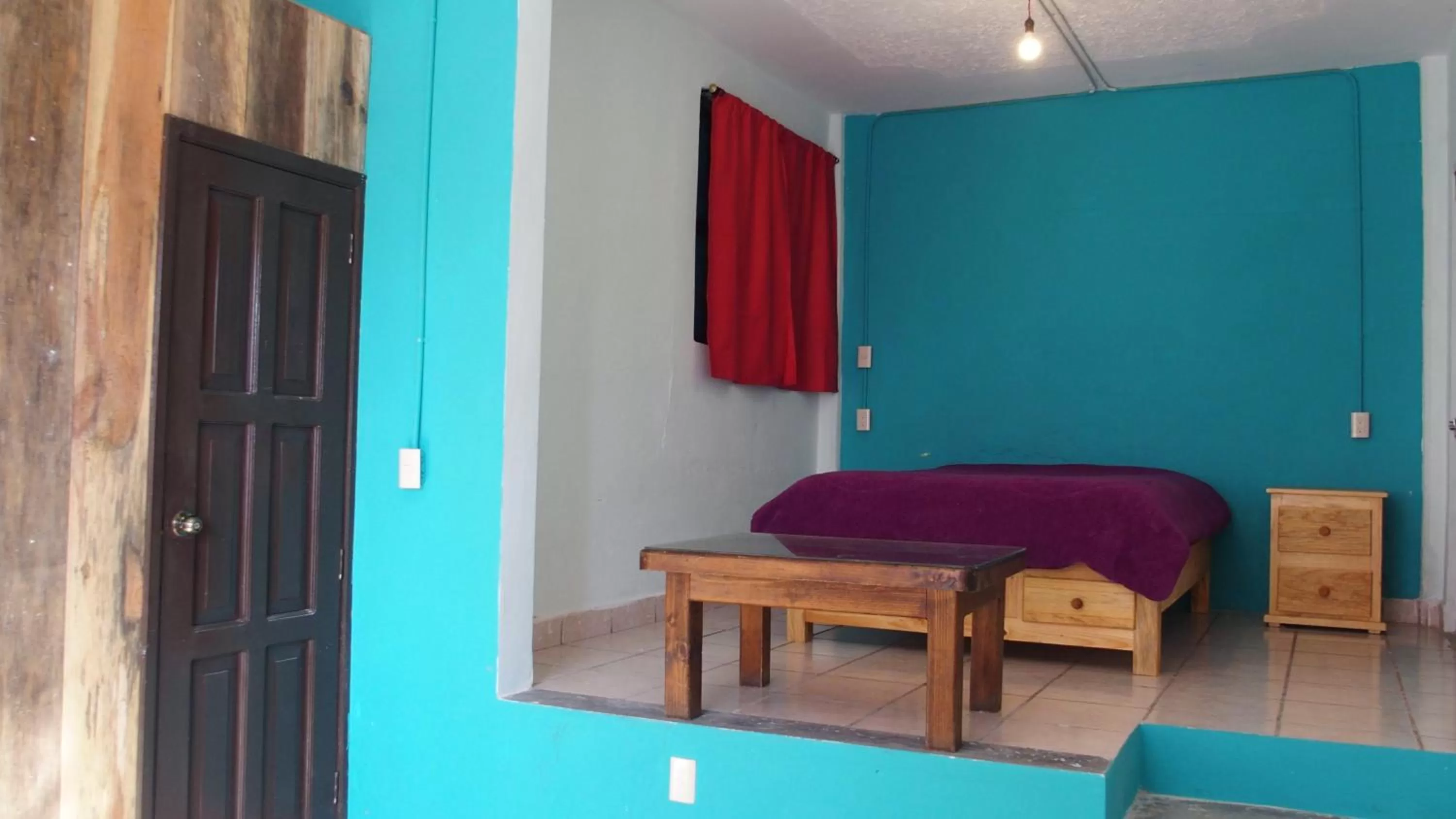 Bed in kukulkan hostal