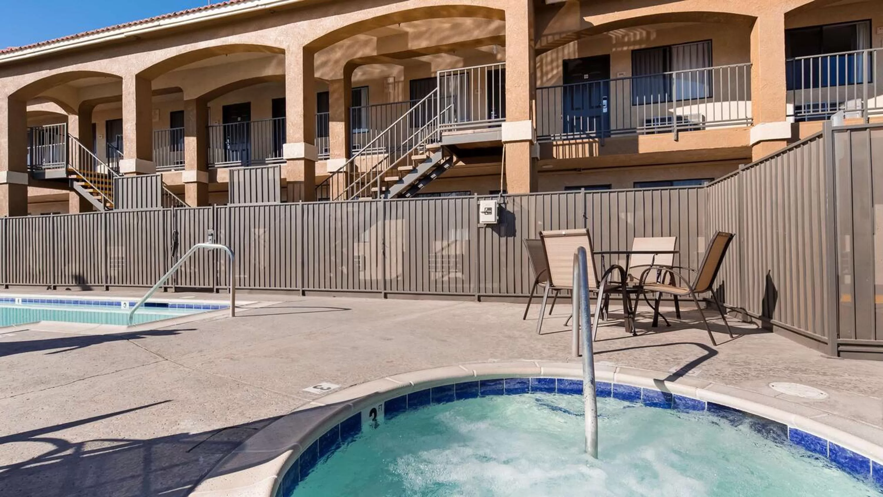 Hot Tub in SureStay Plus Hotel by Best Western Hesperia