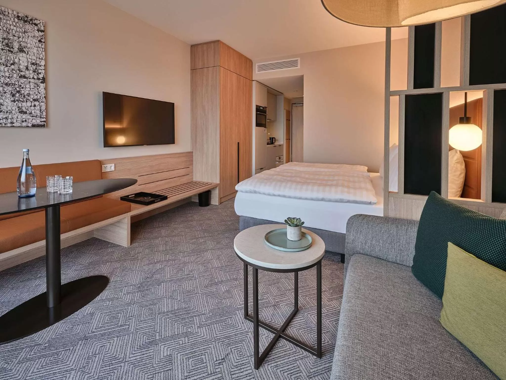 Bedroom, Bed in Adina Apartment Hotel Cologne