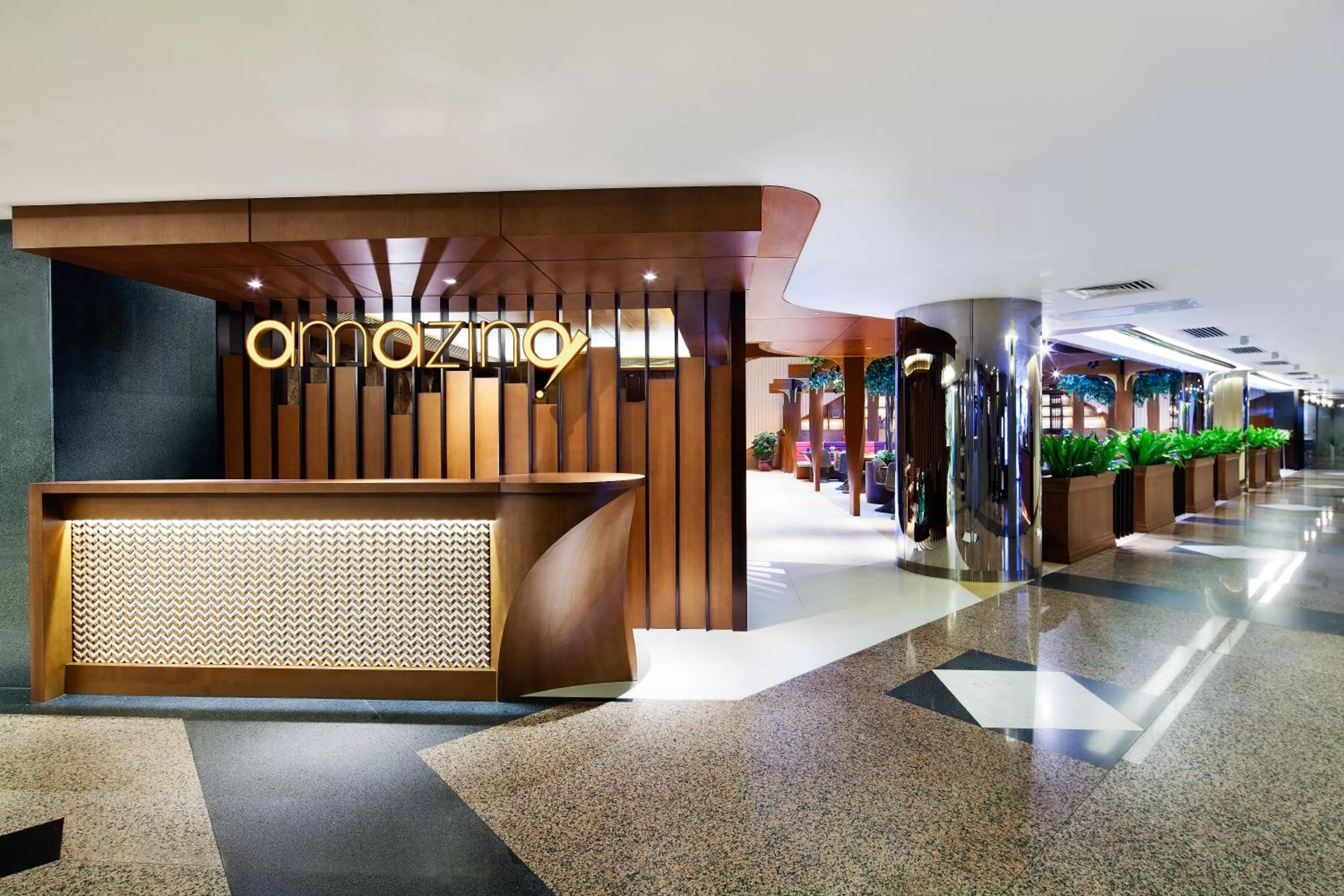 Lobby or reception in The Cityview - Chinese YMCA of Hong Kong