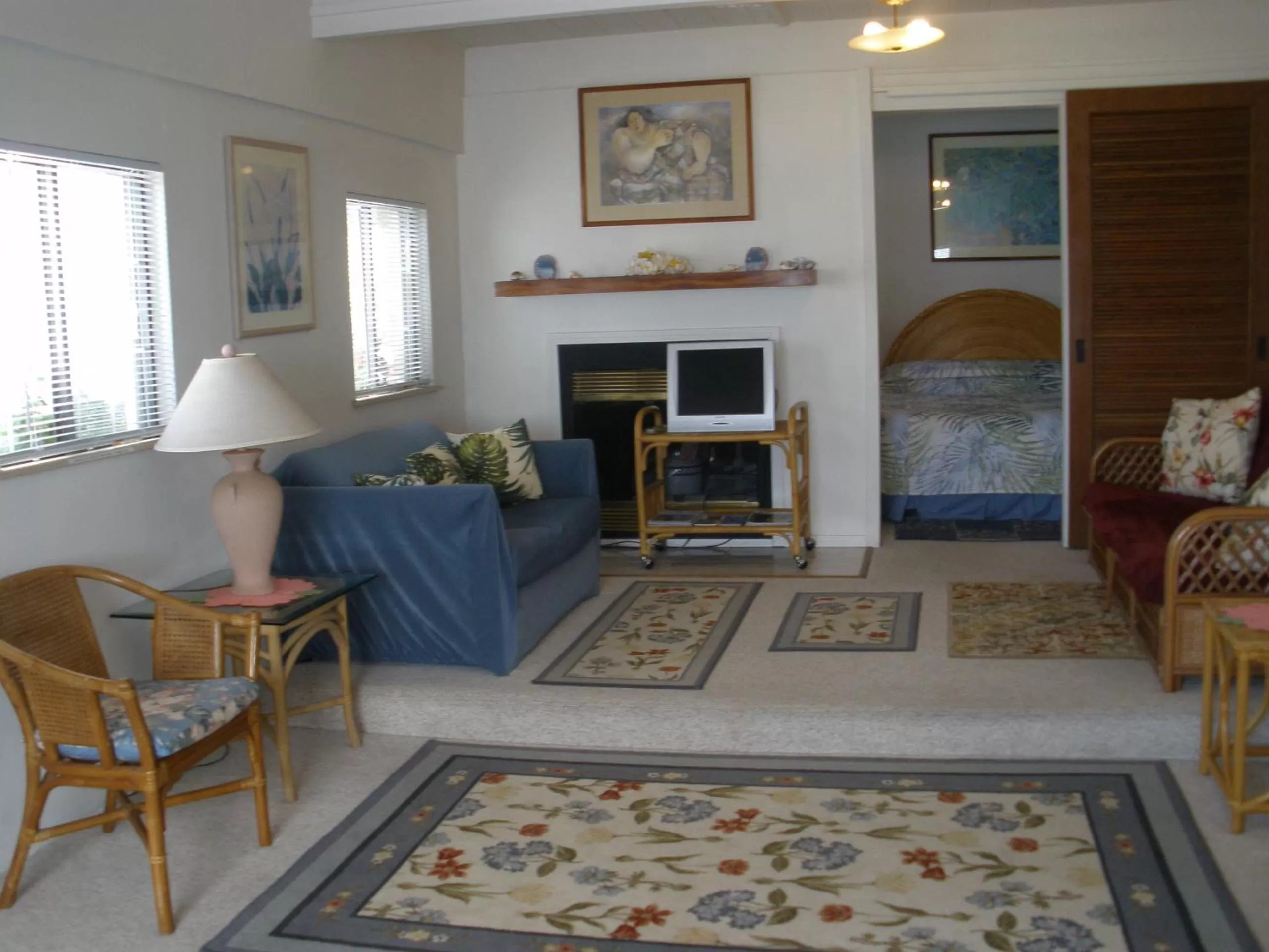 Seating Area in Belle Vue Waimea B&B Corporation - Big Island of Hawaii