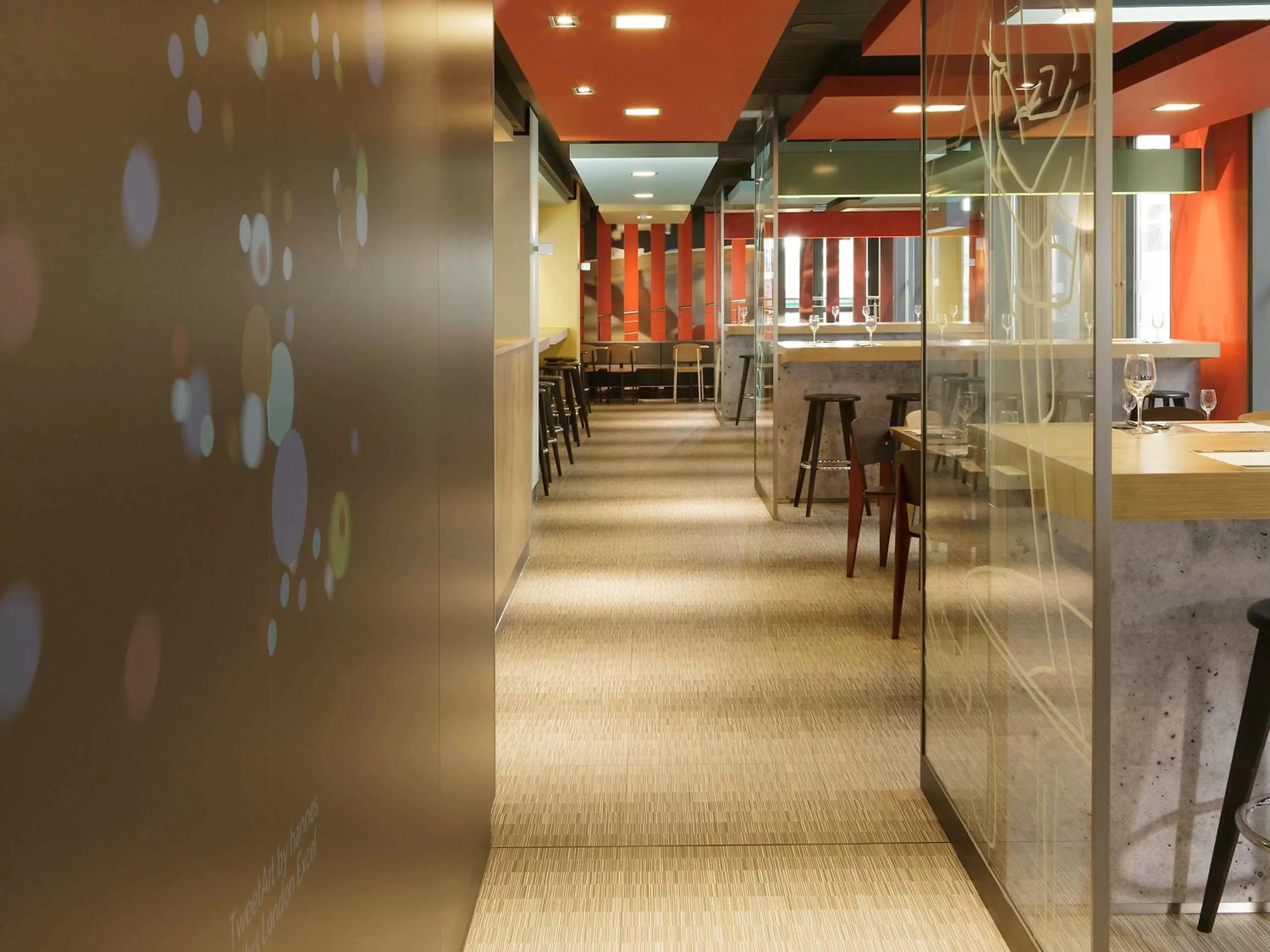 Restaurant/places to eat in ibis London Excel-Docklands