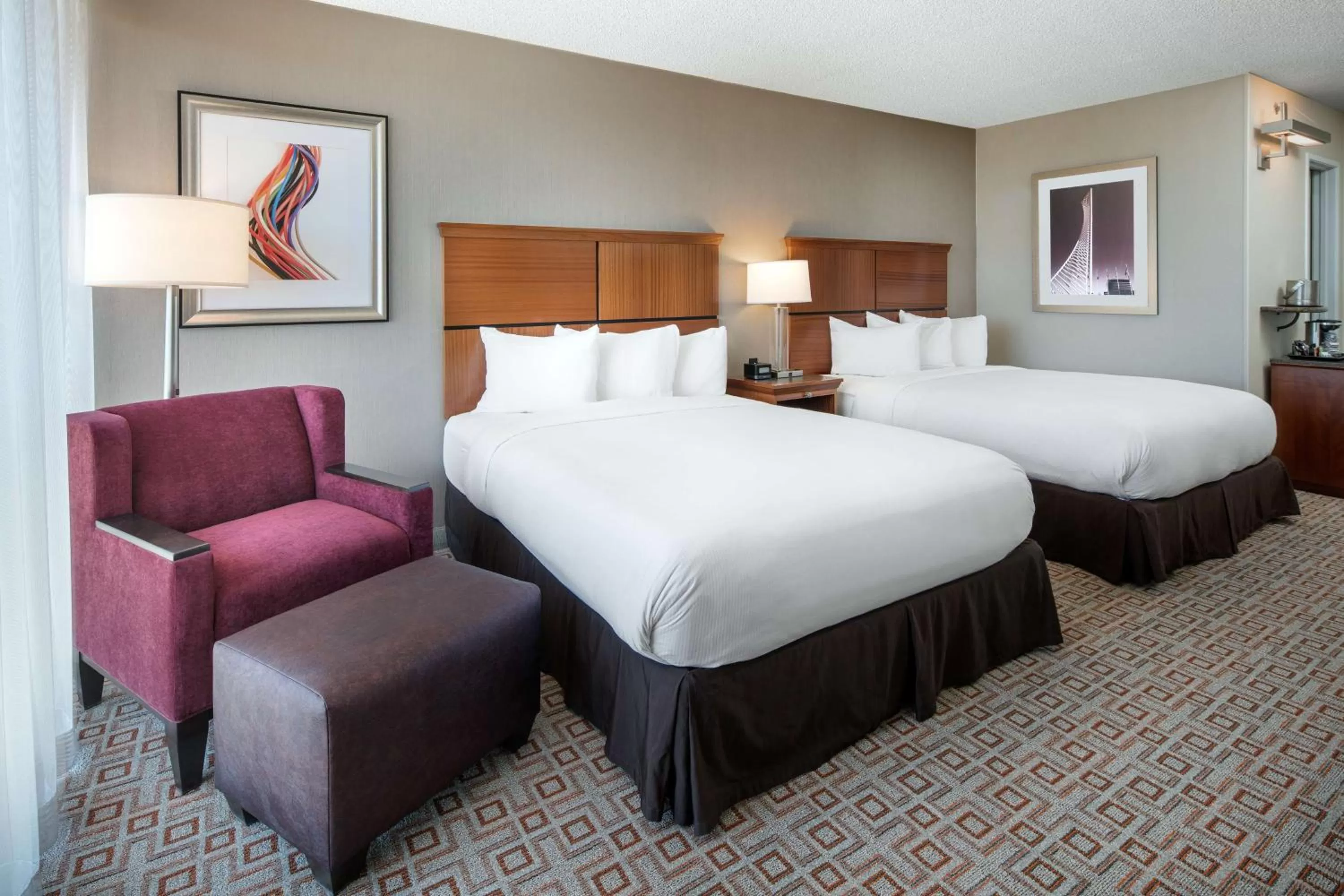 Bed in DoubleTree by Hilton Denver Tech