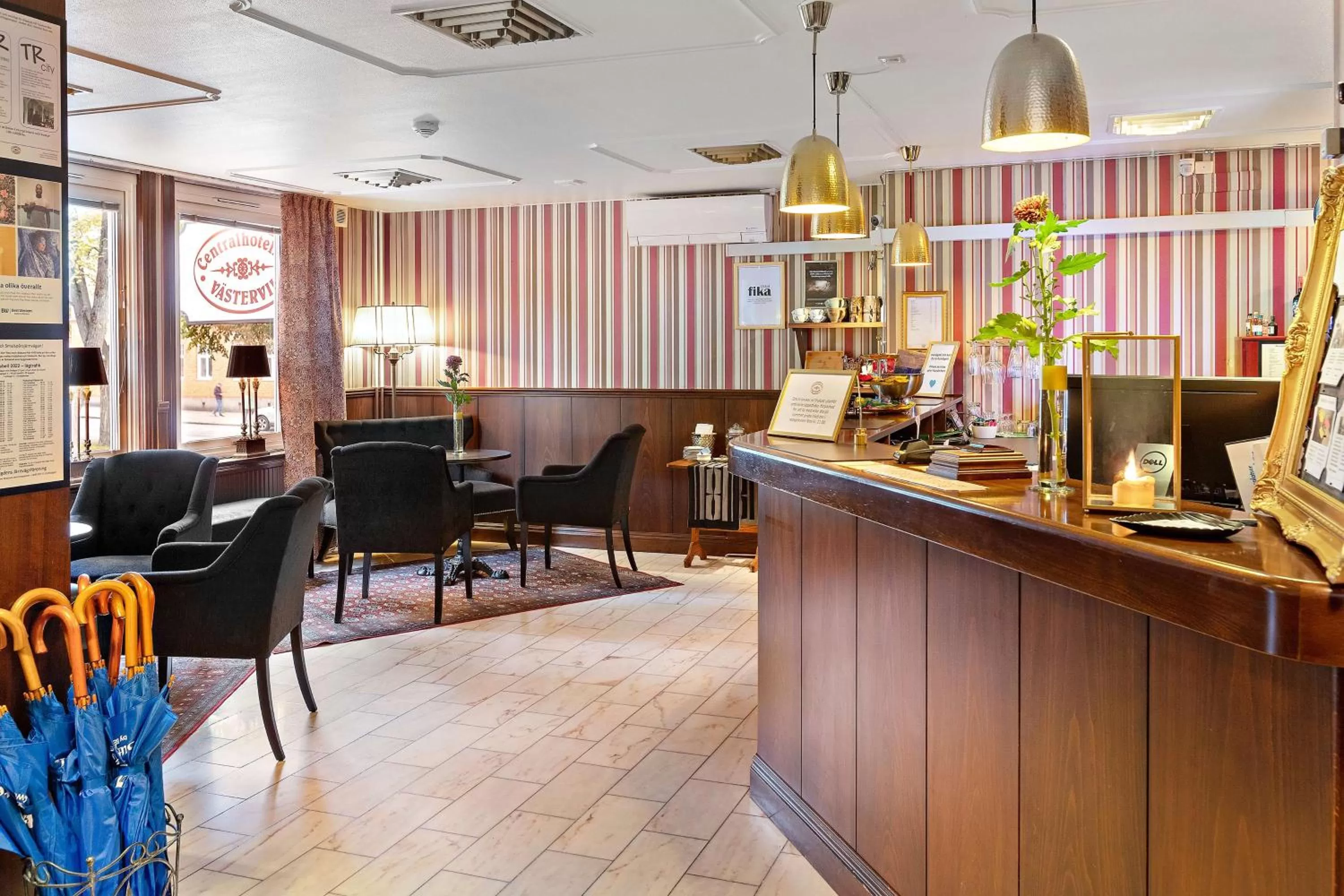 Lobby or reception in Best Western Centralhotellet