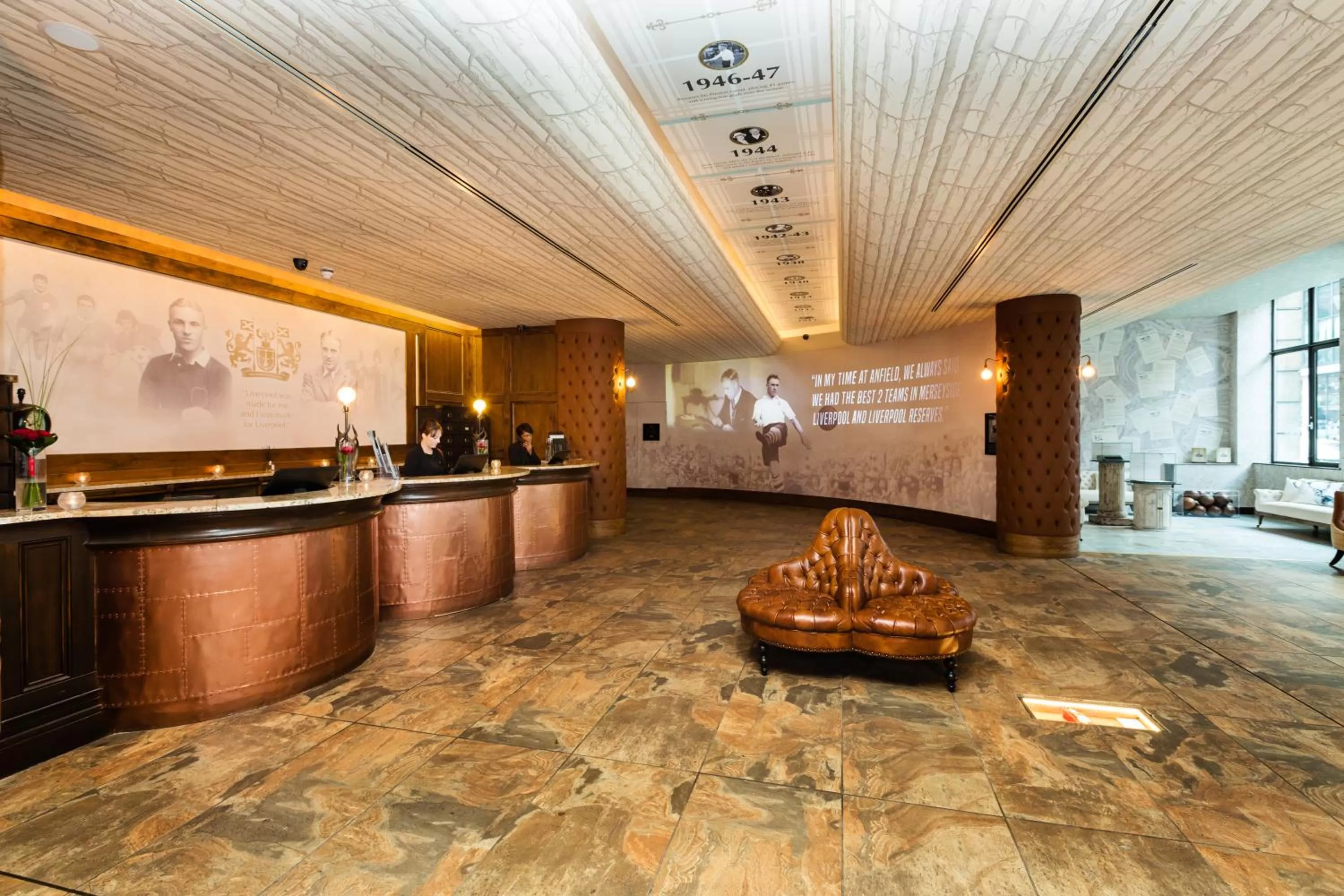 Lobby or reception in The Shankly Hotel