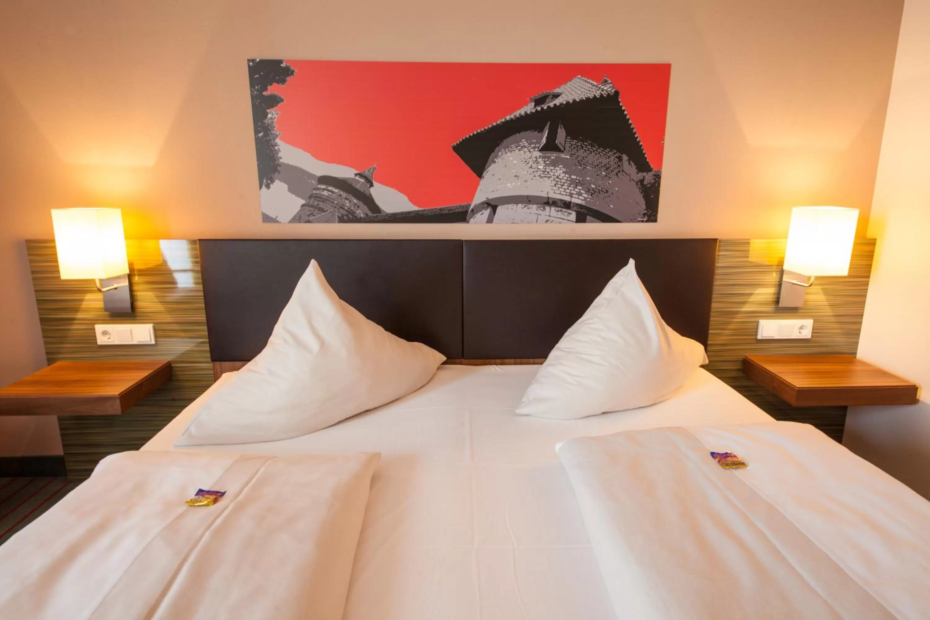 Bed in Novina Hotel Tillypark