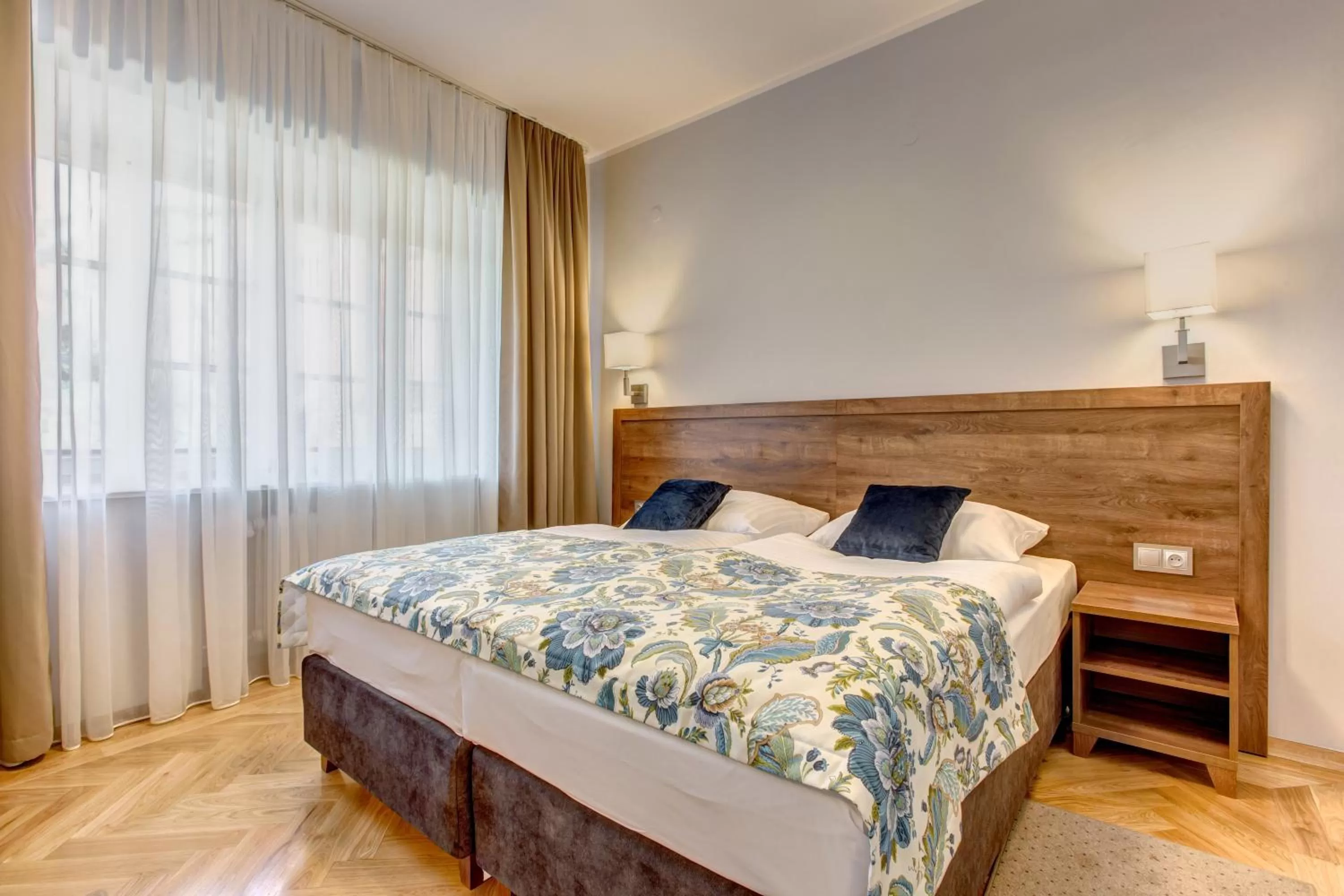 Bed in Hotel Książ