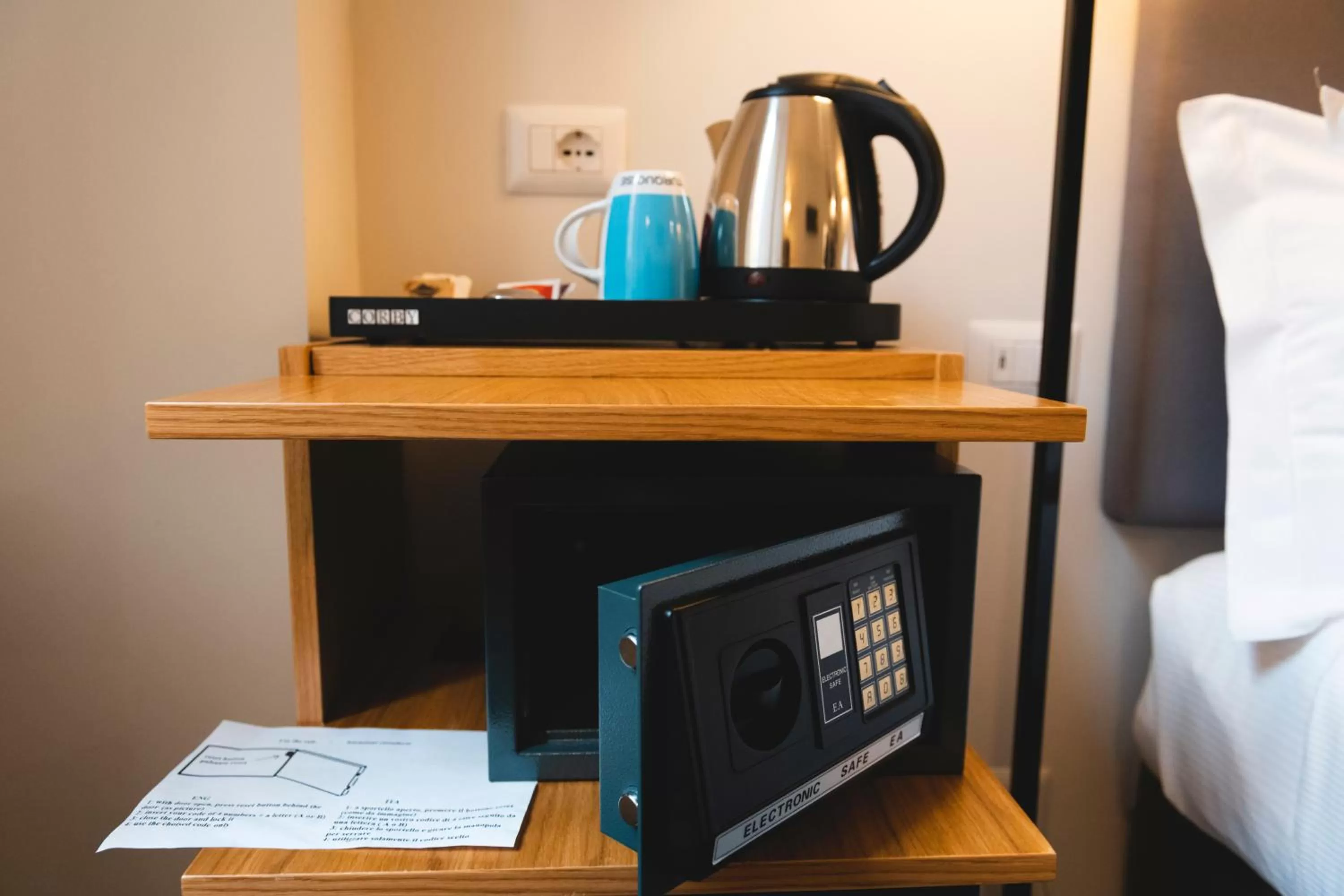 Decorative detail, Bed in Eccelso Hotel