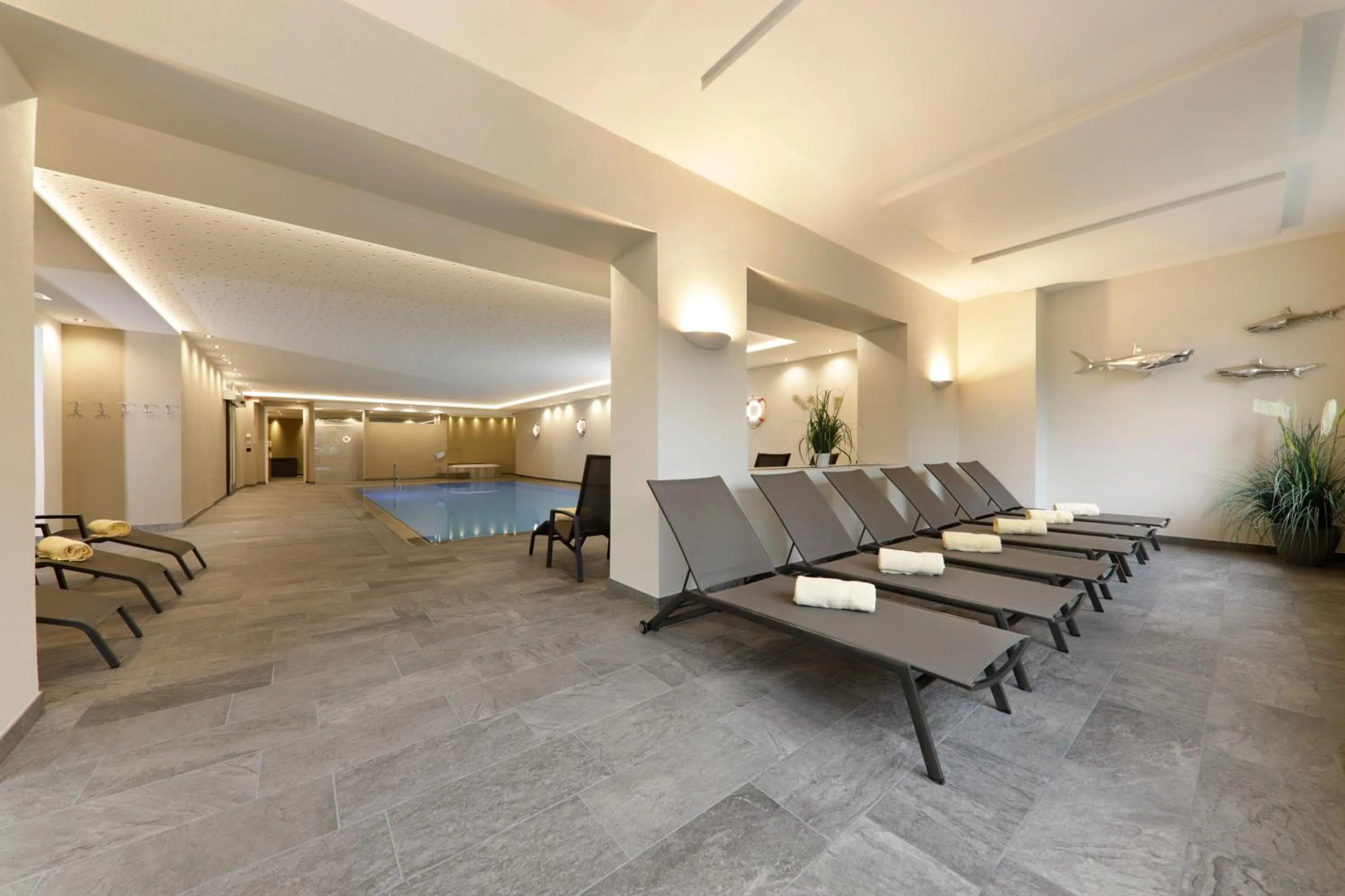 Sauna in Das Mitterplarser Hotel