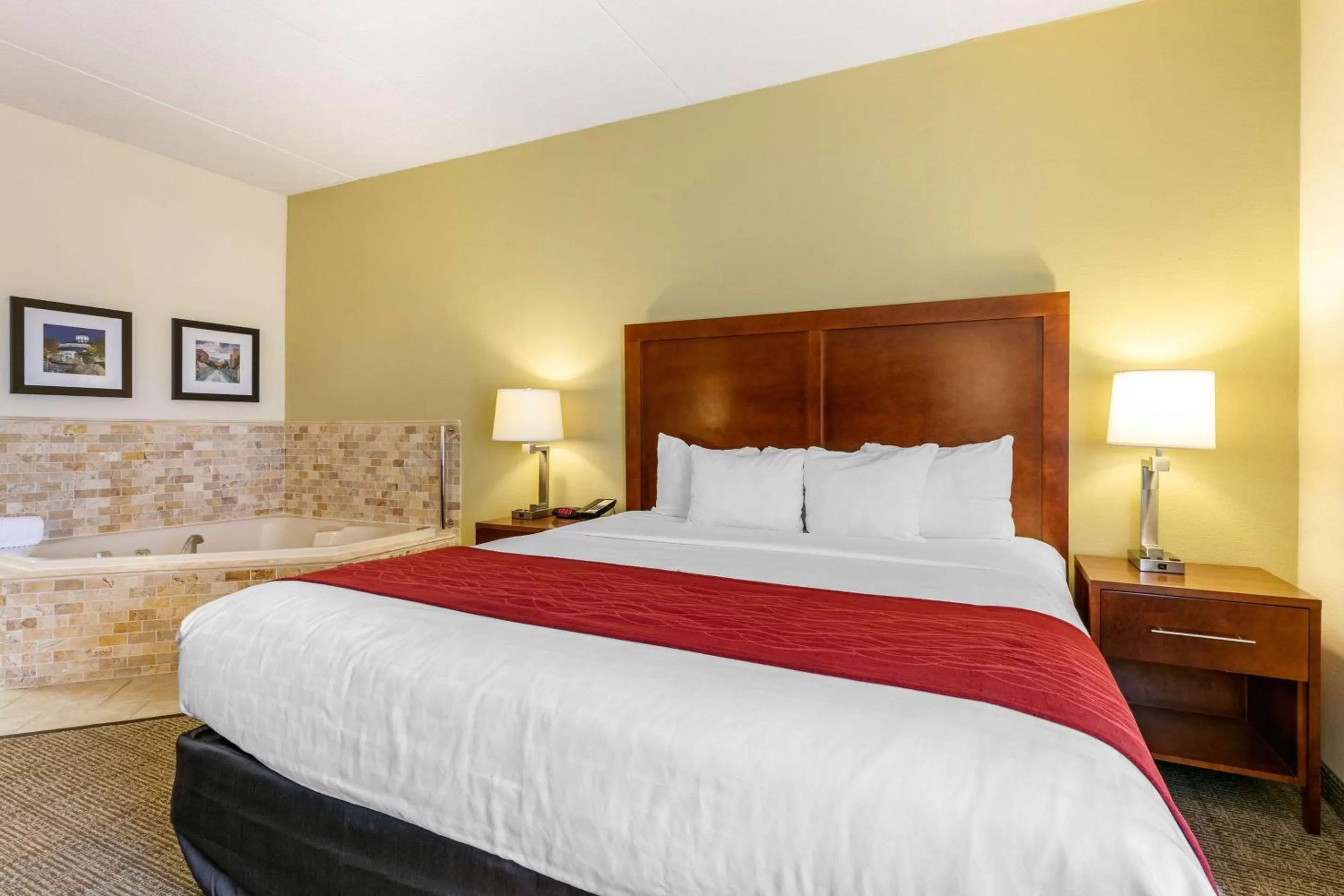 Photo of the whole room, Bed in Comfort Inn Chattanooga Downtown Southside