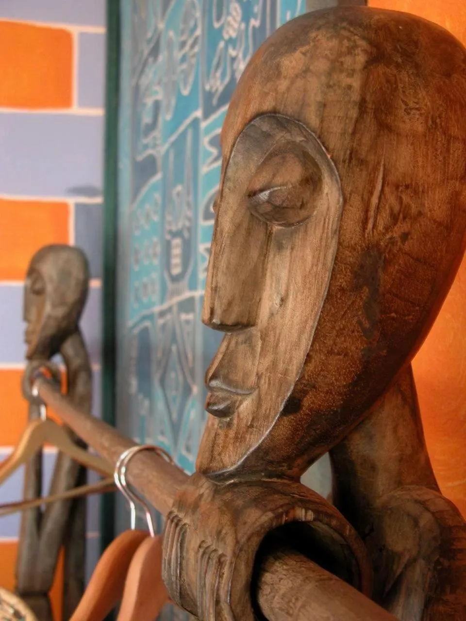 Decorative detail in Global Village Travellers Lodge