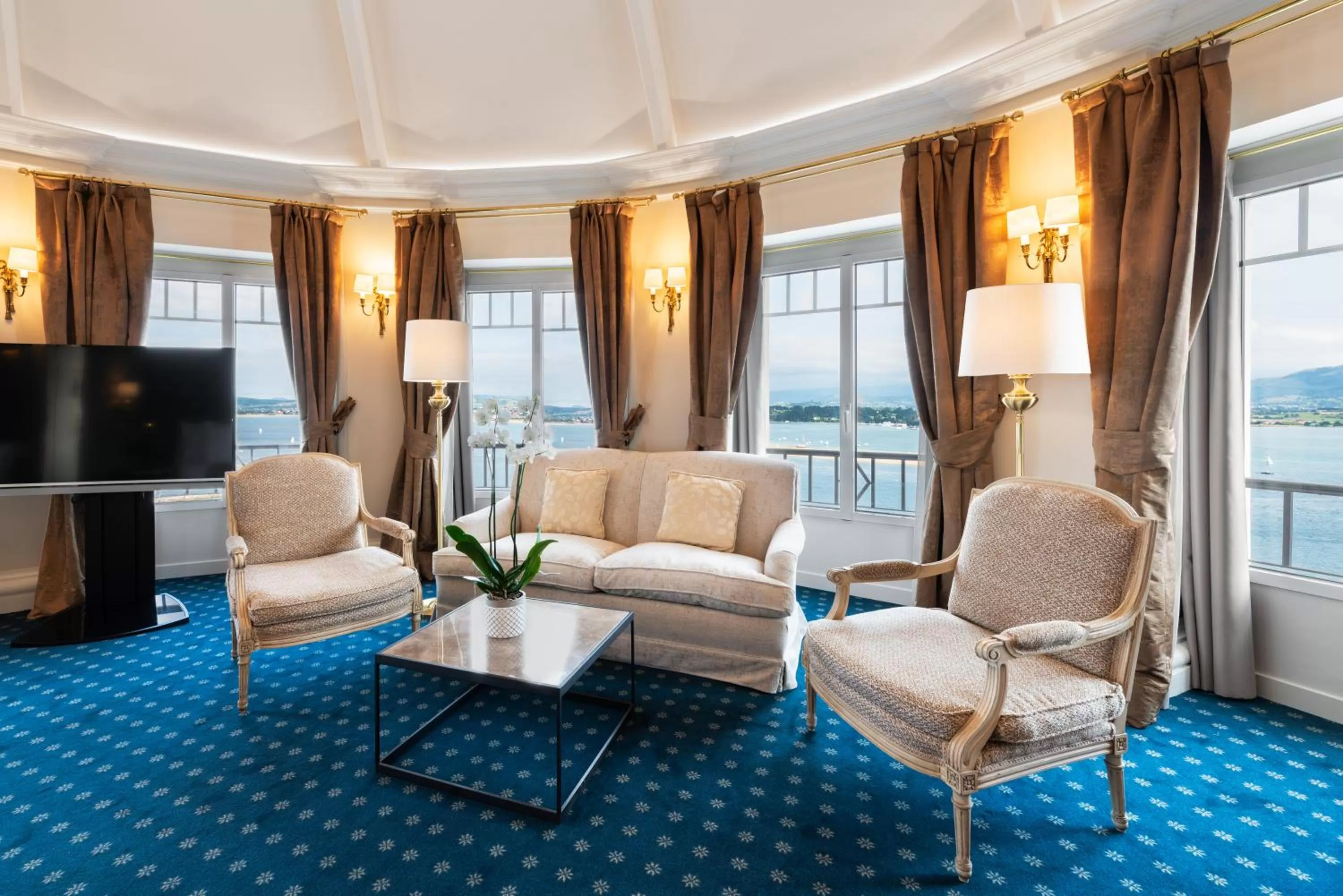 Living room in Eurostars Hotel Real