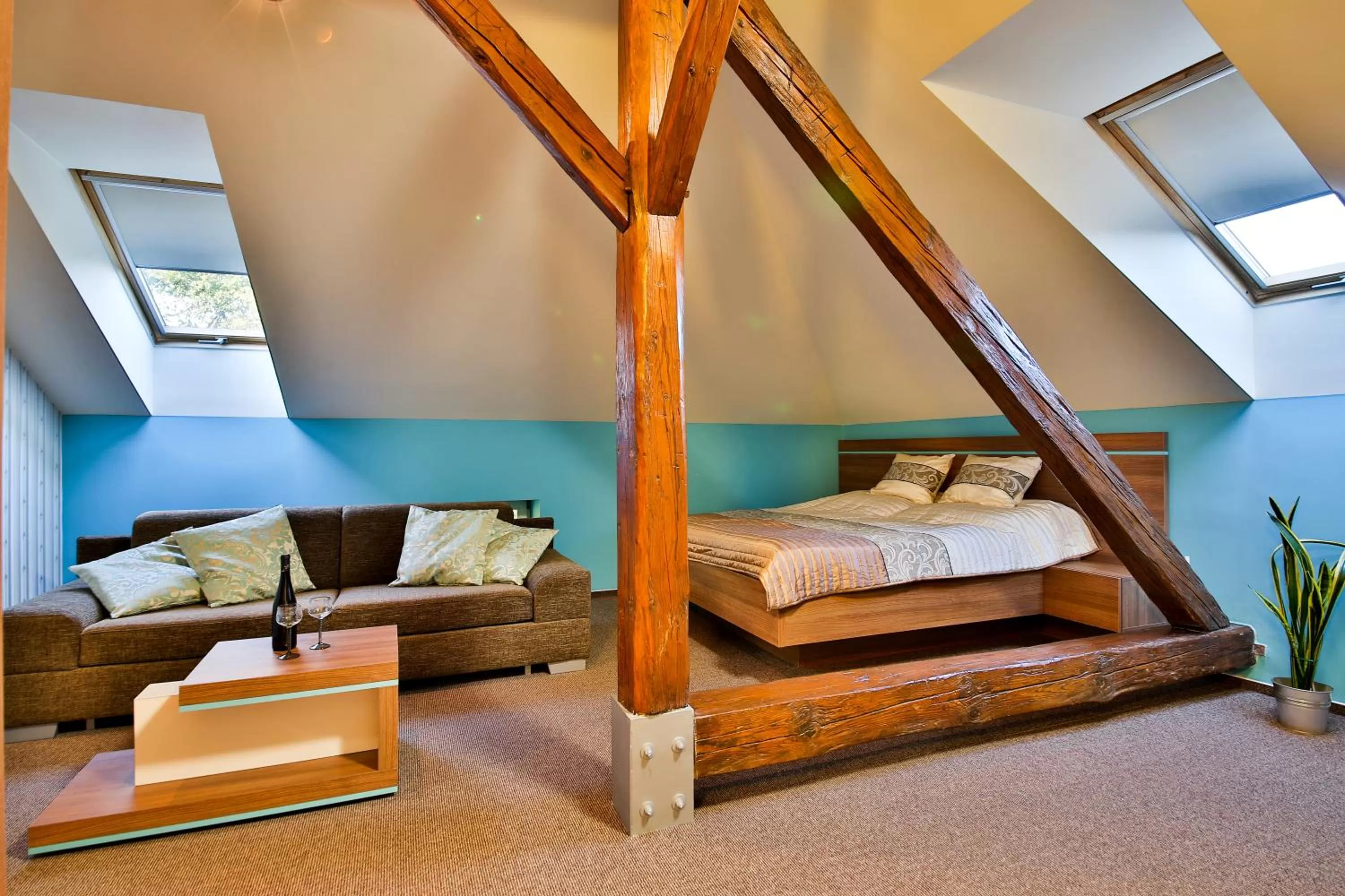 Day, Bed in Villa Aurelie