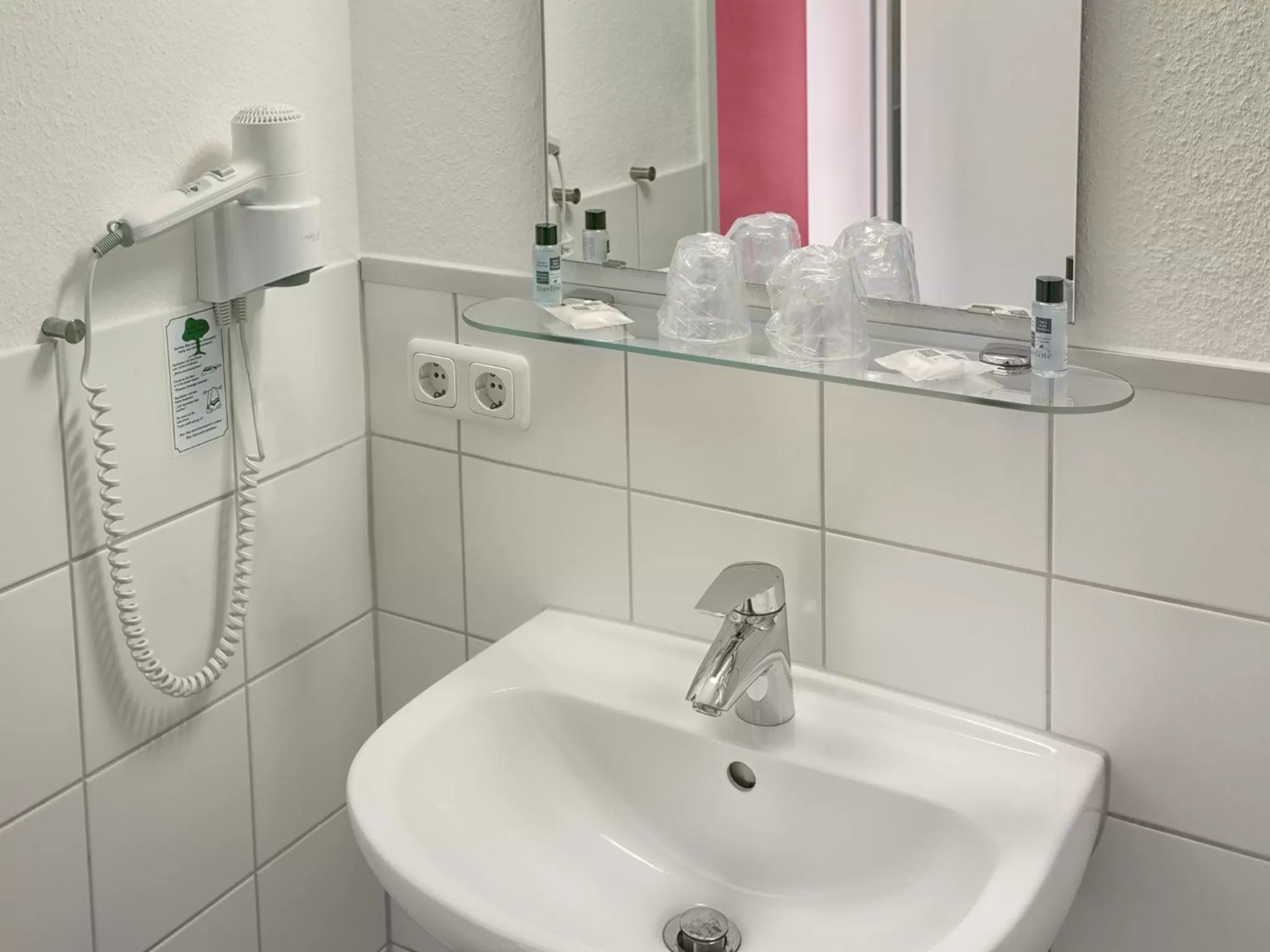 Bathroom in hotelo Heidelberg