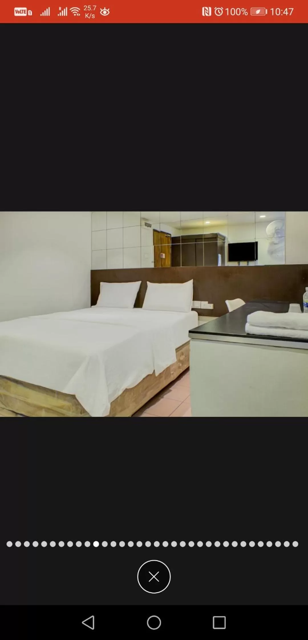 Bed in Tai Hoe Hotel Pengerang