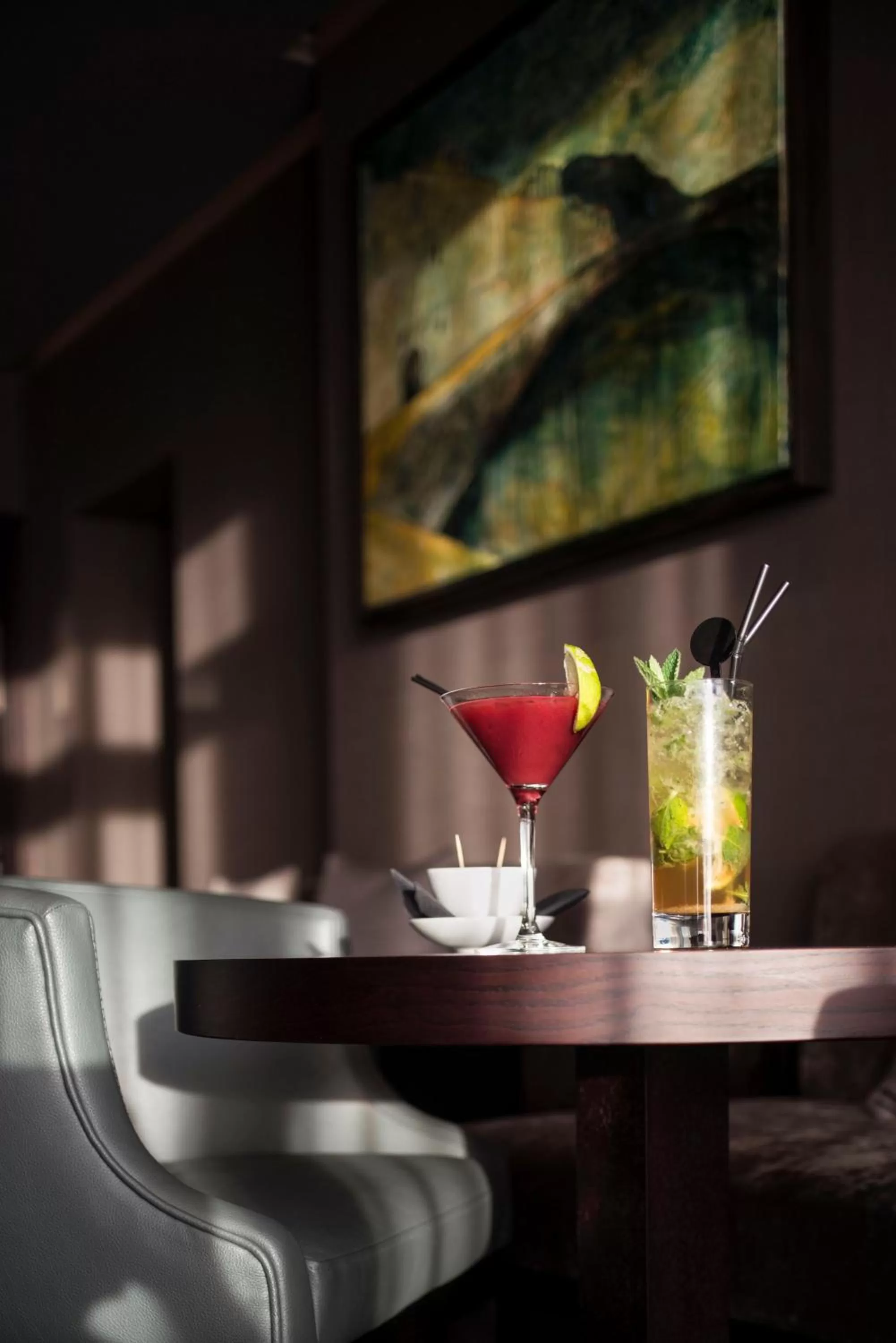 Non alcoholic drinks in Twr y Felin Hotel