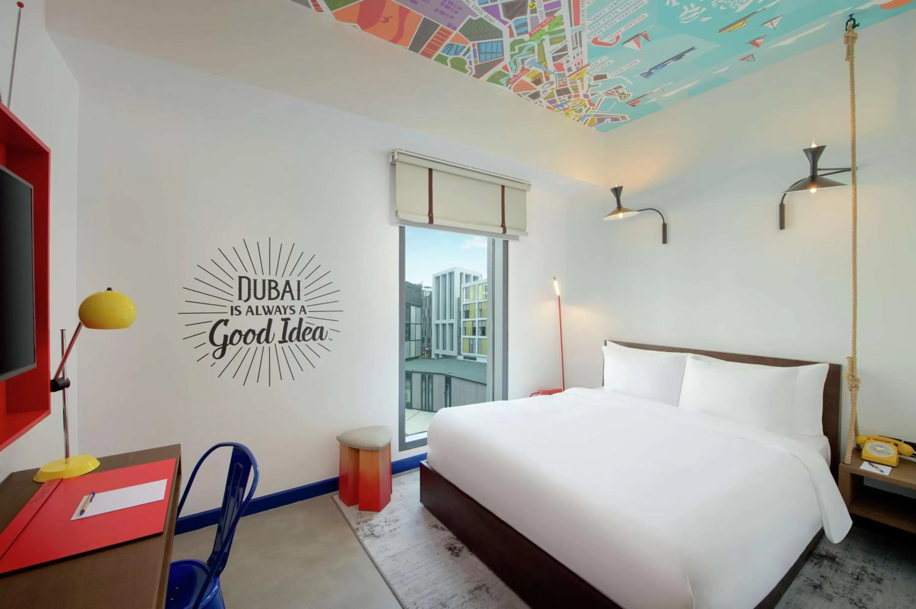 Bed in Hampton by Hilton Dubai Al Seef