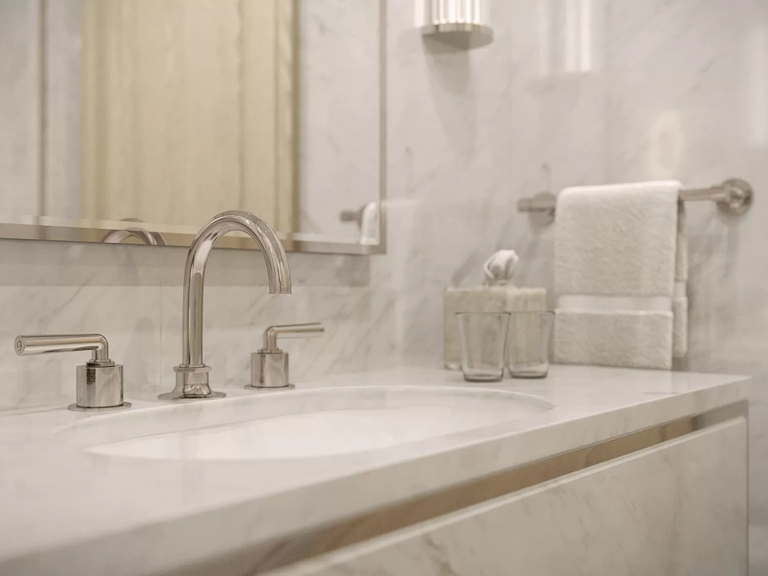 Bathroom in Jumeirah Carlton Tower London