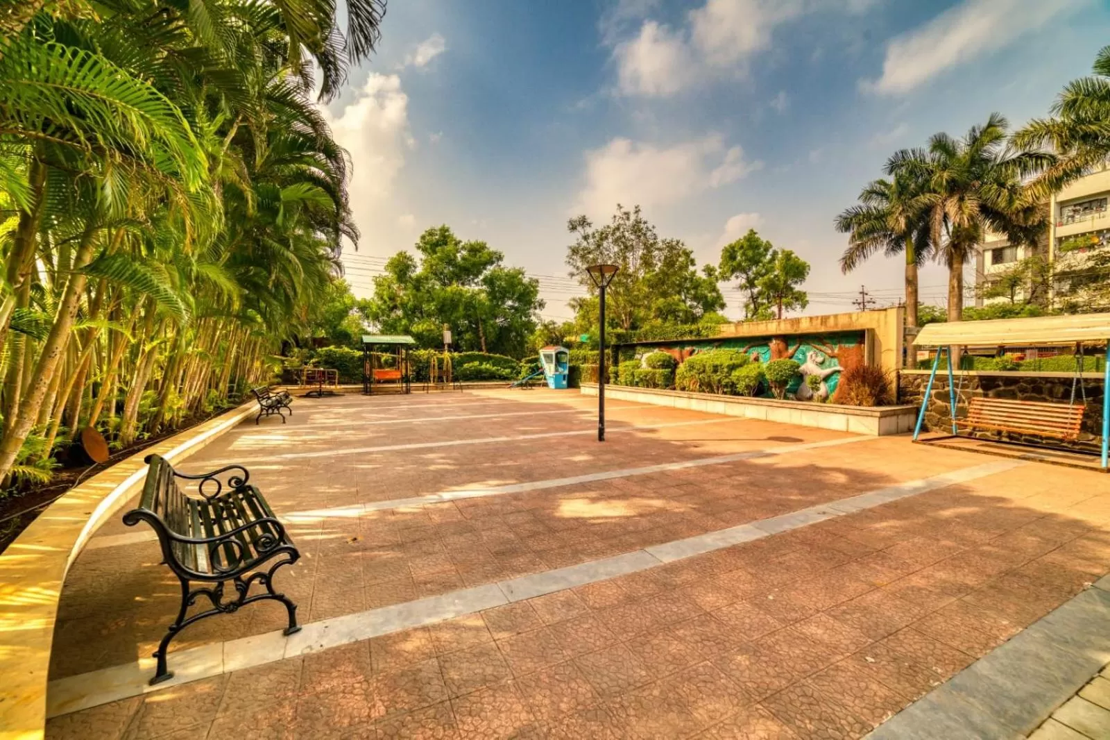 Children play ground in Hotel Ashwin Igatpuri, Pure Veg & Jain Food